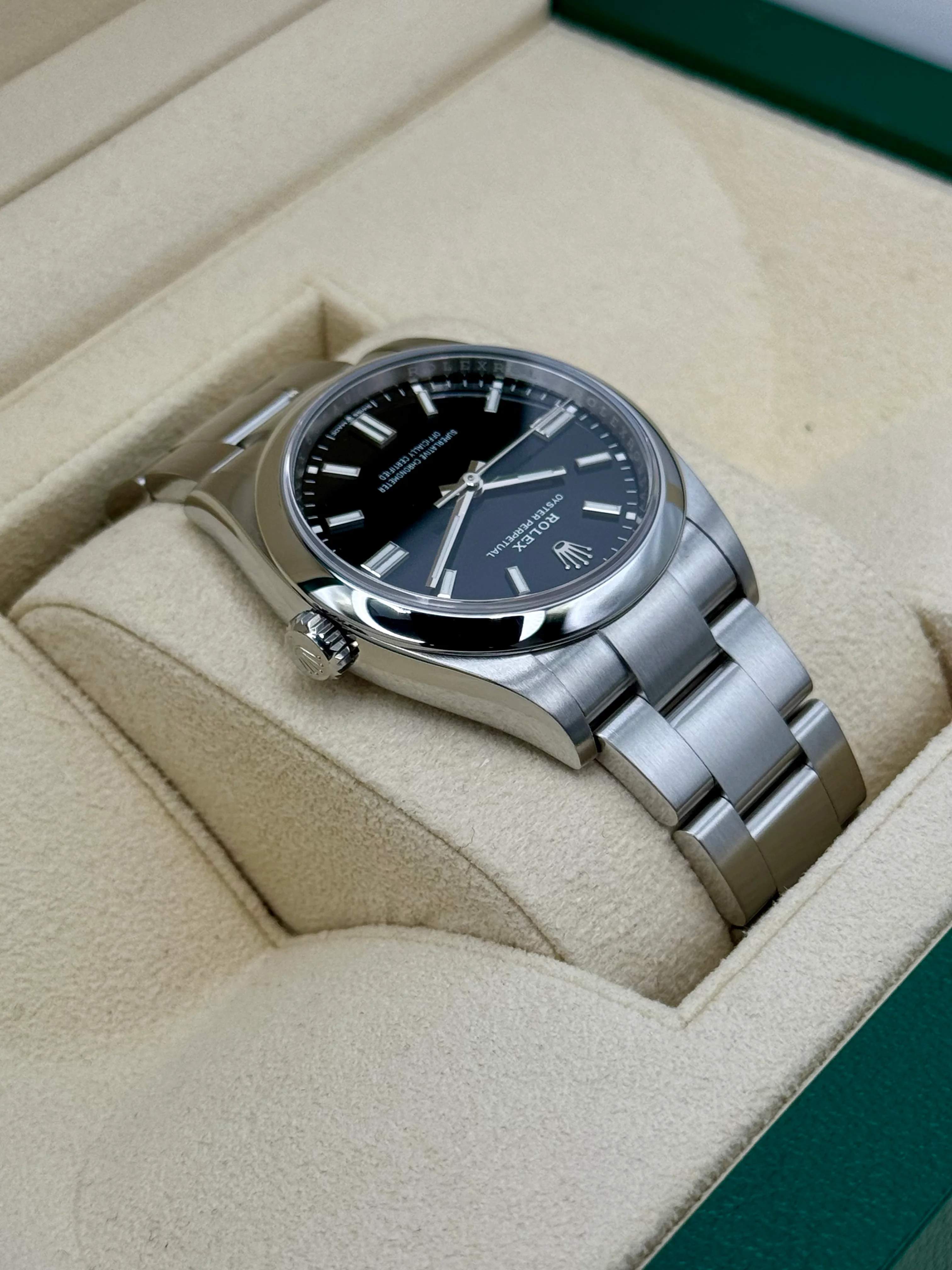 2023 Rolex Oyster Perpetual 36mm 126000 Black Dial - Image 8