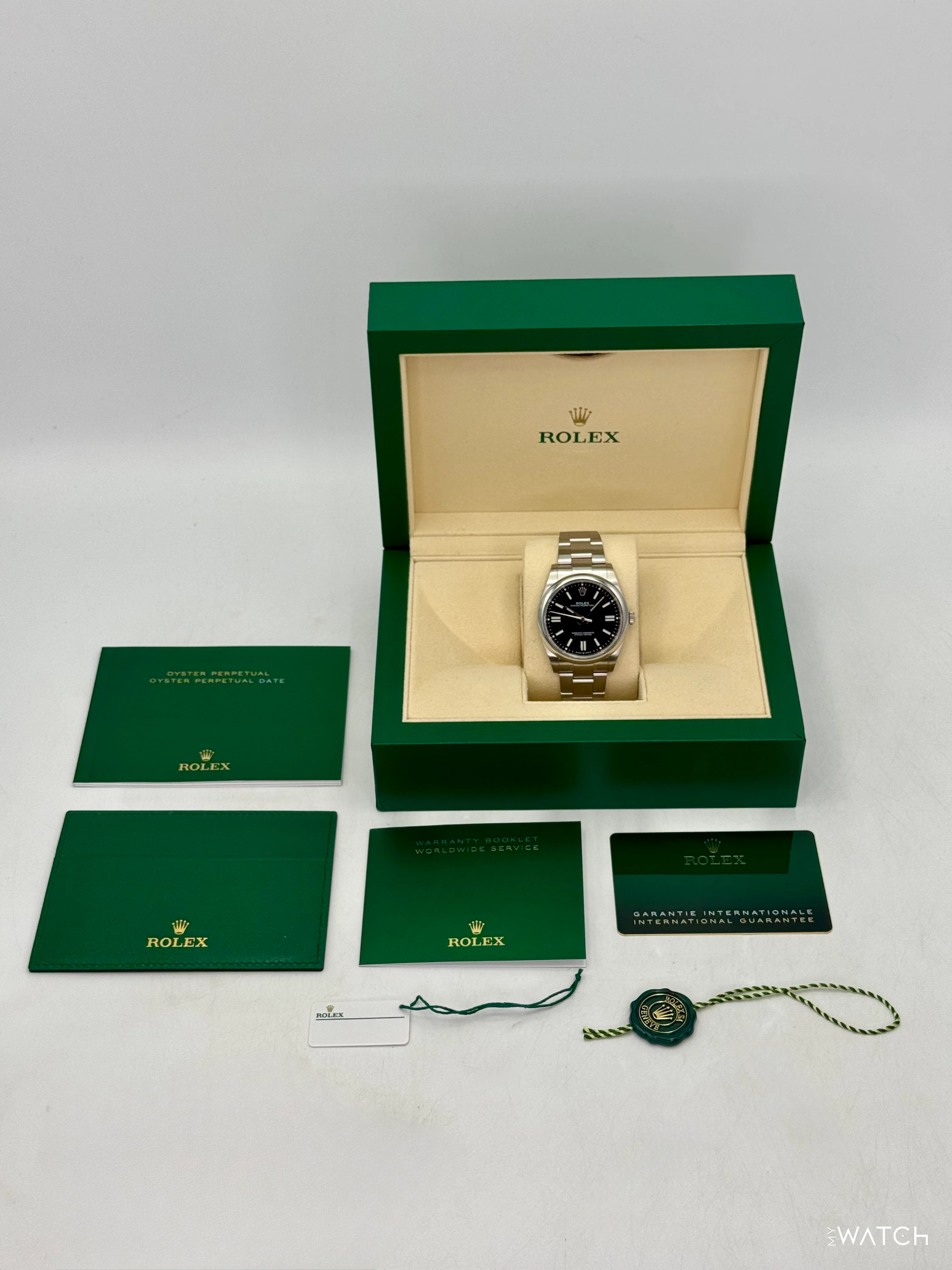 2023 Rolex Oyster Perpetual 41mm 124300 Black Dial - Image 10