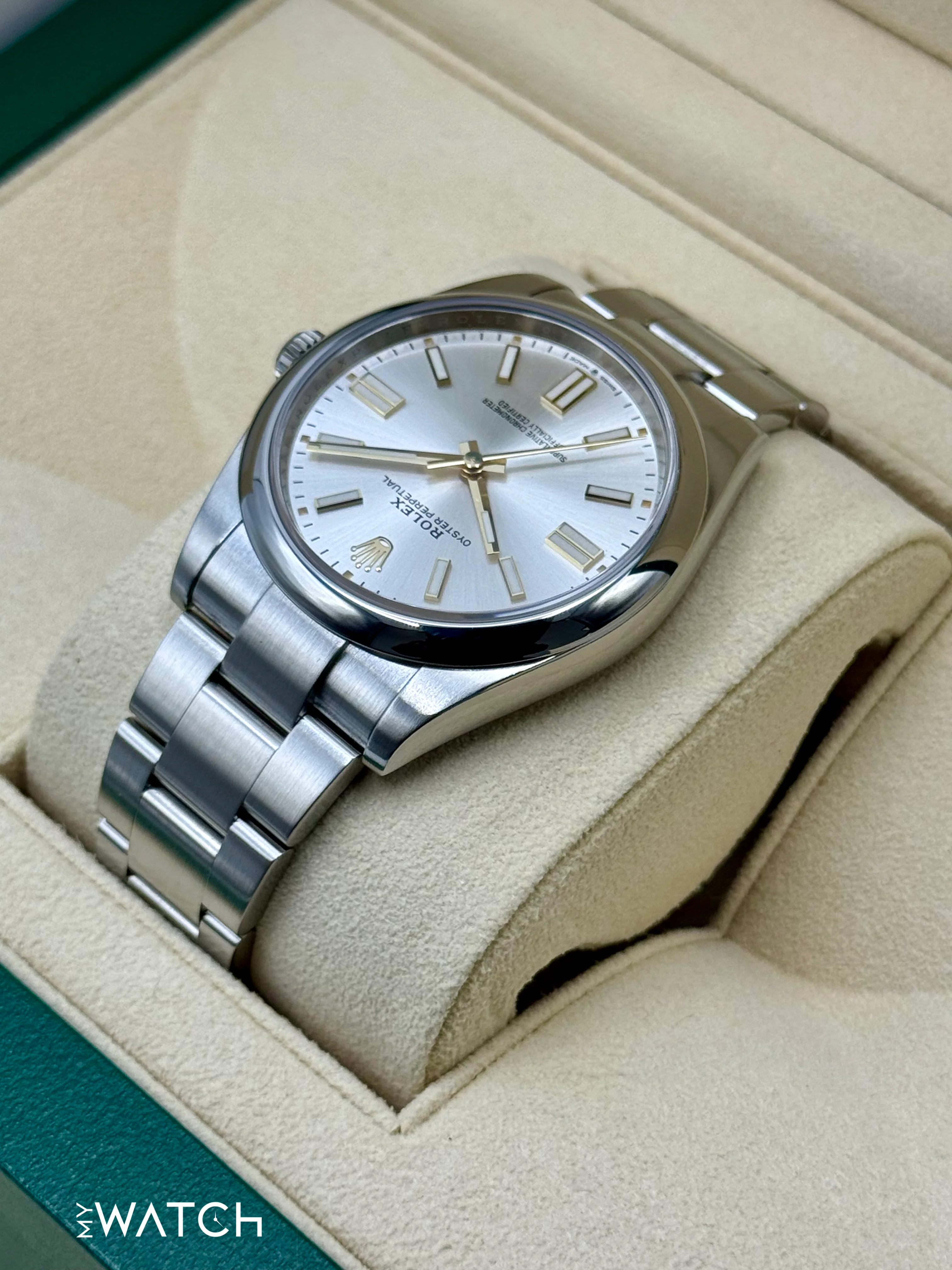 2023 Rolex Oyster Perpetual 41mm 124300 Silver Dial - Image 7