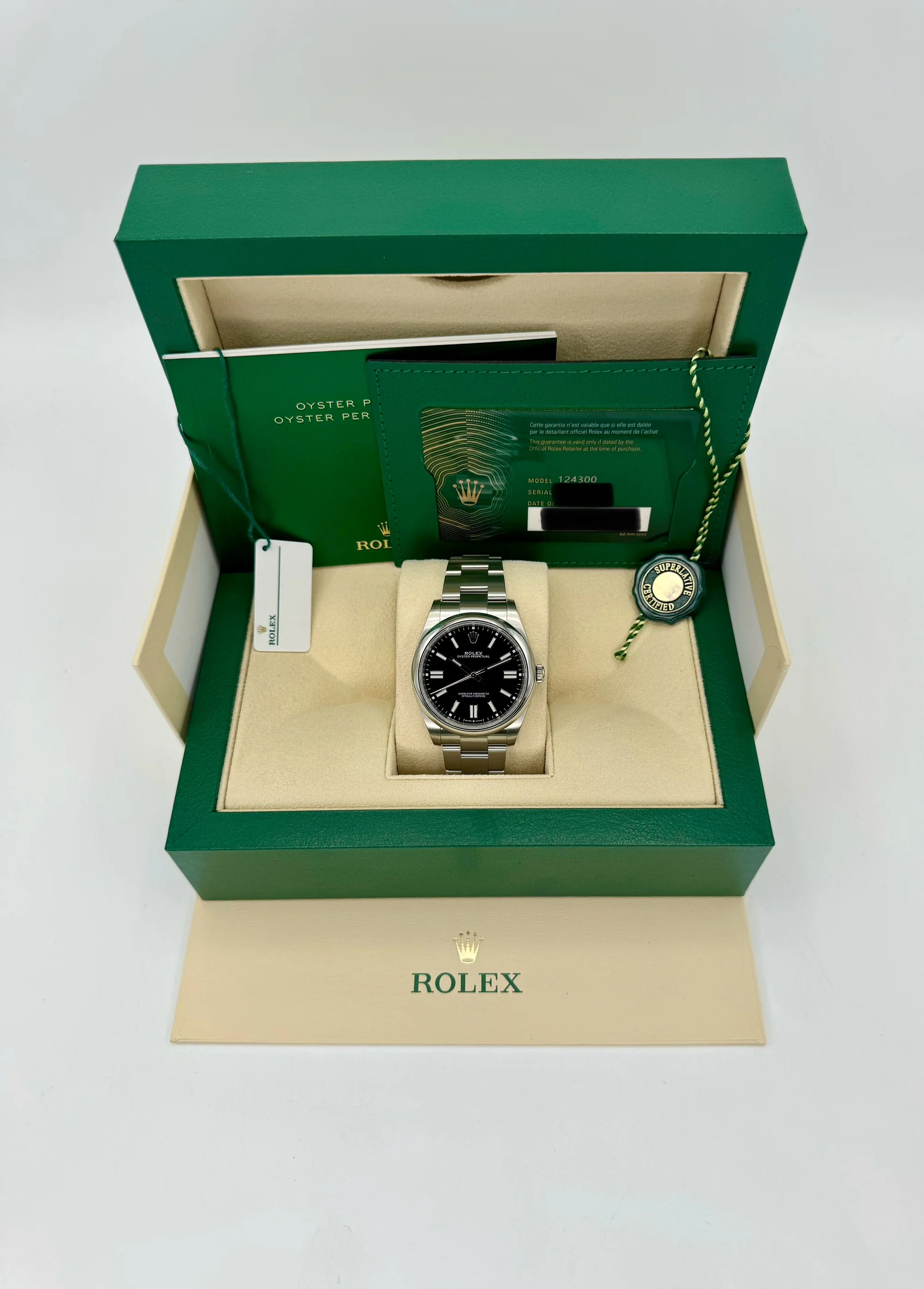 2023 Rolex Oyster Perpetual 41mm 124300 Black Dial - Image 11
