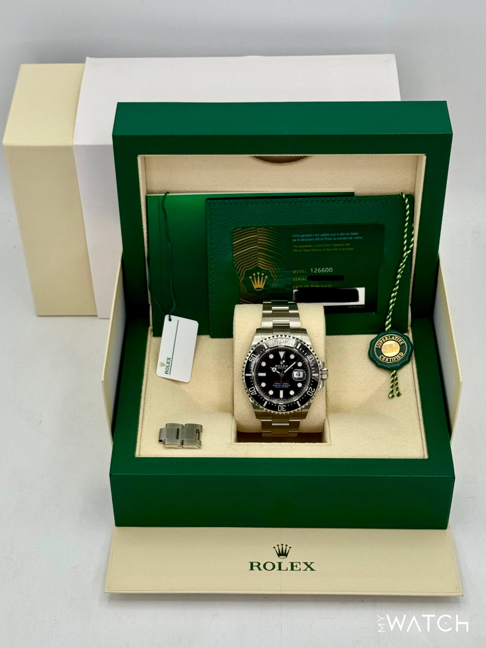 2023 Rolex Sea-Dweller 43mm 126600 Black Dial - Image 9