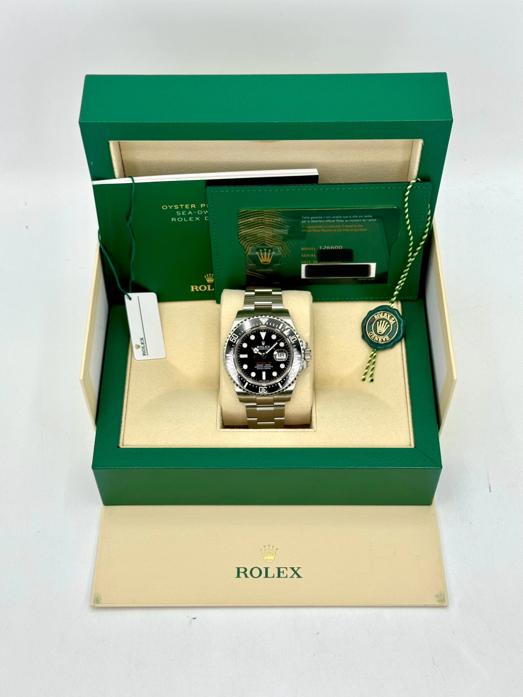 2023 Rolex Sea-Dweller 43mm 126600 Stainless Steel Black Dial - Image 11