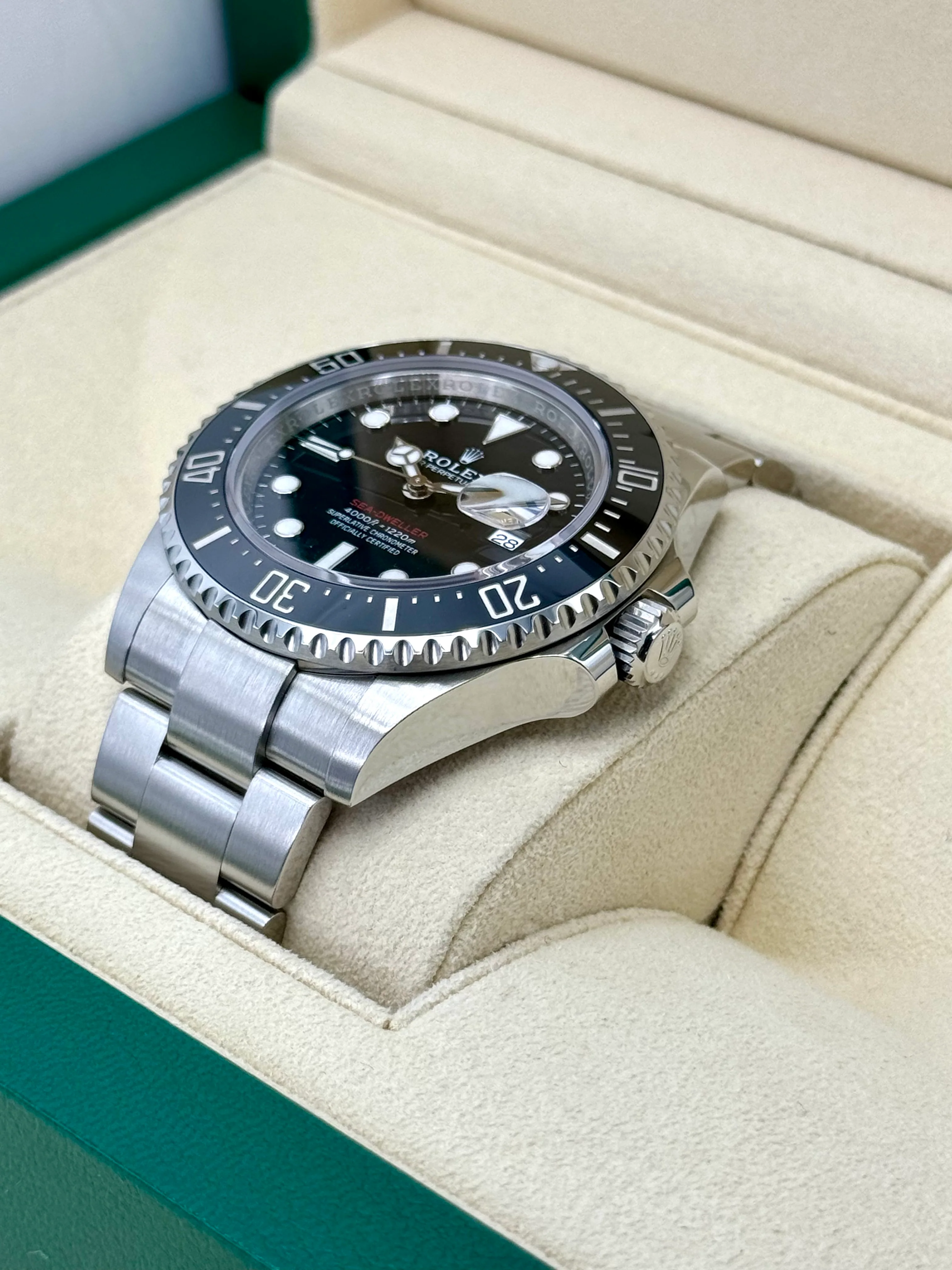 2023 Rolex Sea-Dweller 43mm 126600 Stainless Steel Black Dial - Image 5
