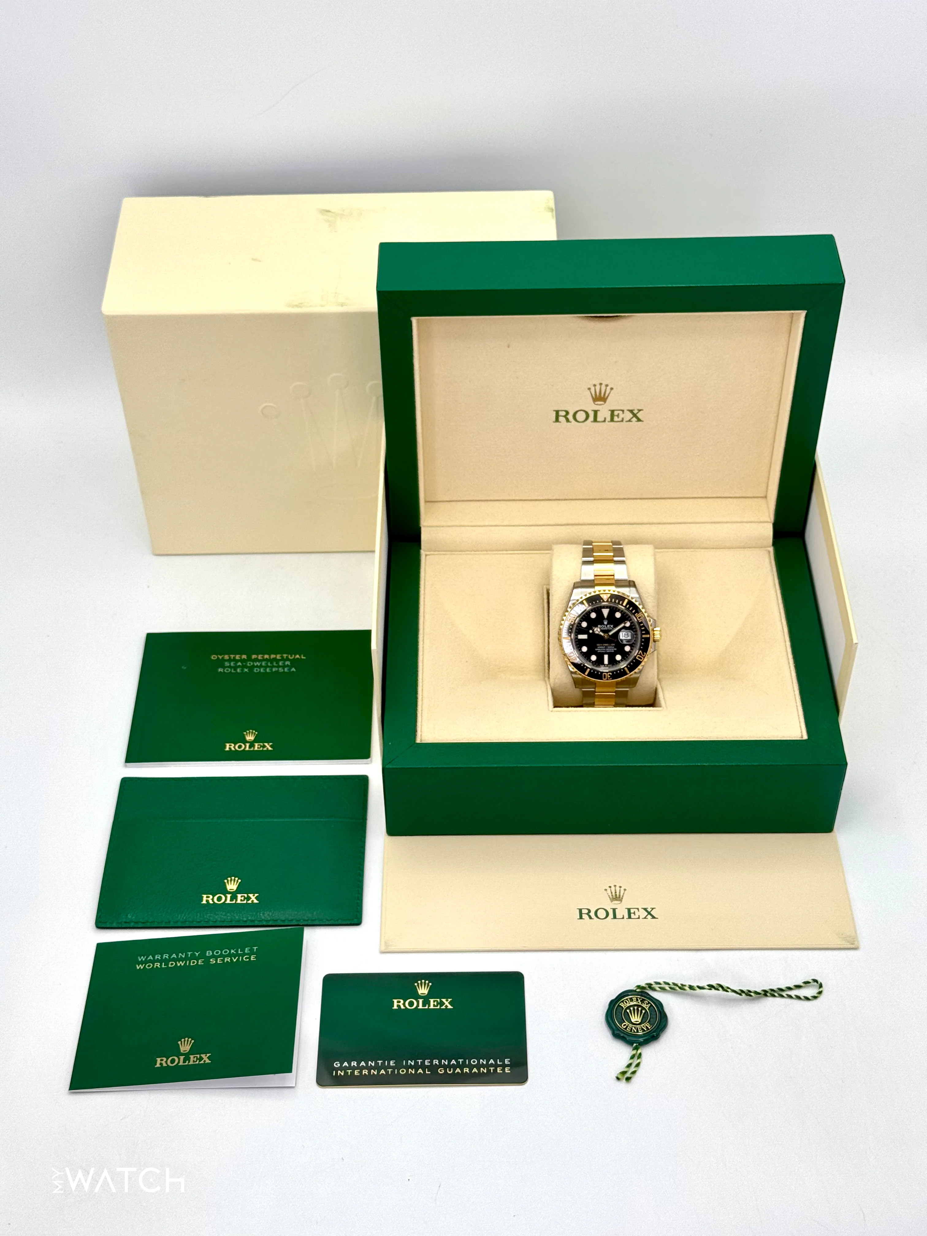 2023 Rolex Sea-Dweller 43mm 126603 Two-Tone Black Dial - Image 10