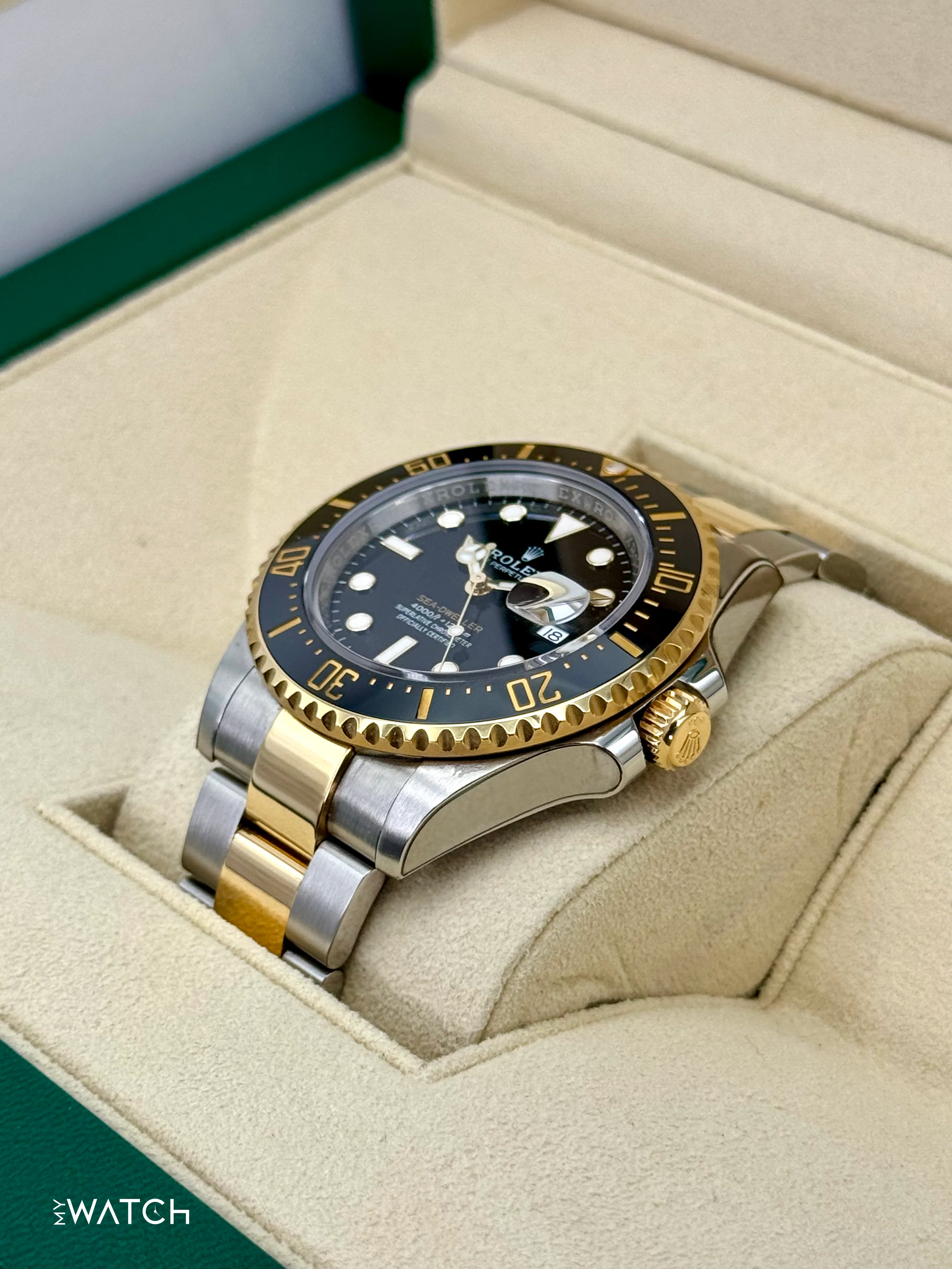 2023 Rolex Sea-Dweller 43mm 126603 Two-Tone Black Dial - Image 5