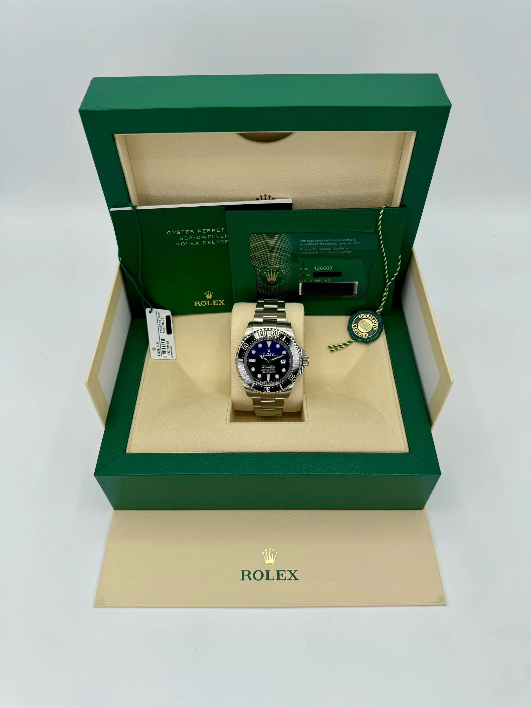 2022 Rolex Deepsea "James Cameron" 44mm 126660 Blue Dial - Image 11