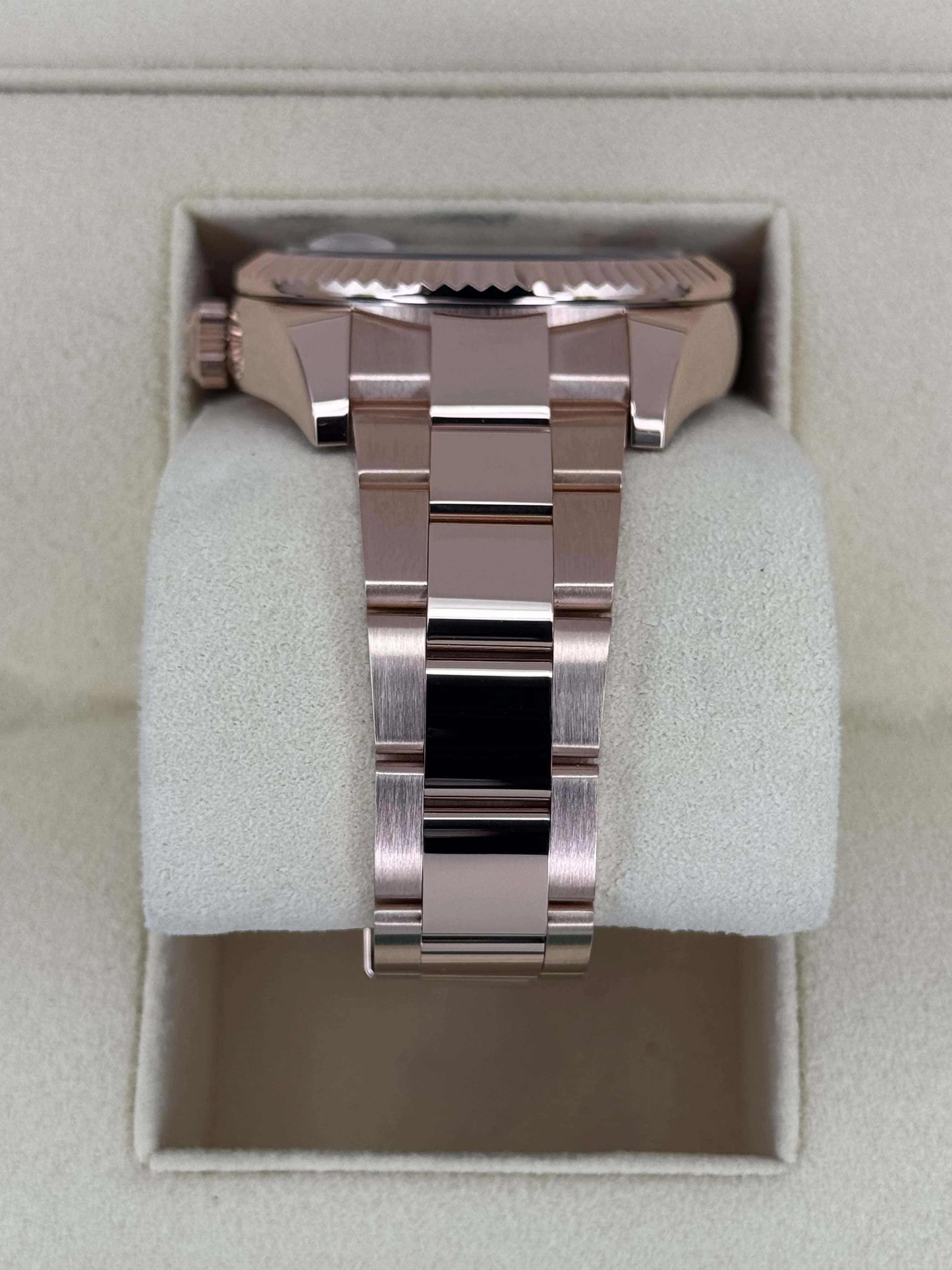 2023 Rolex Sky-Dweller 42mm 326935 Rose Gold White Dial - Image 4