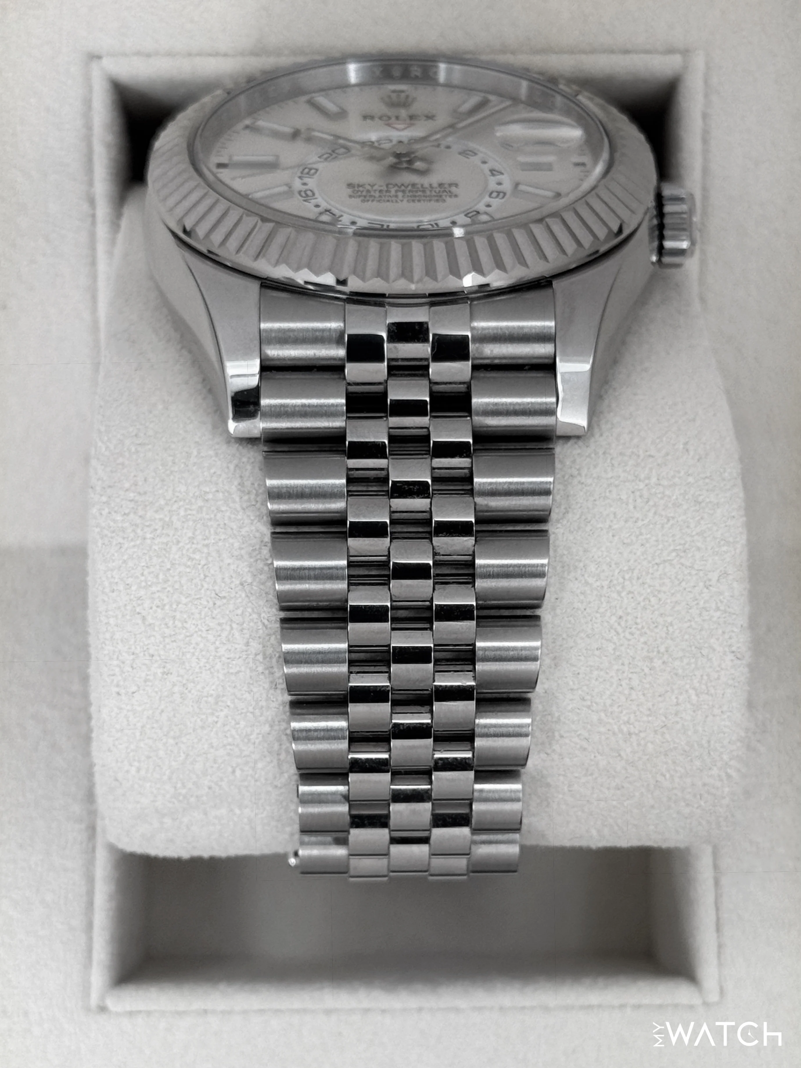 2023 Rolex Sky-Dweller 42mm 336934 Jubilee White Dial - Image 3