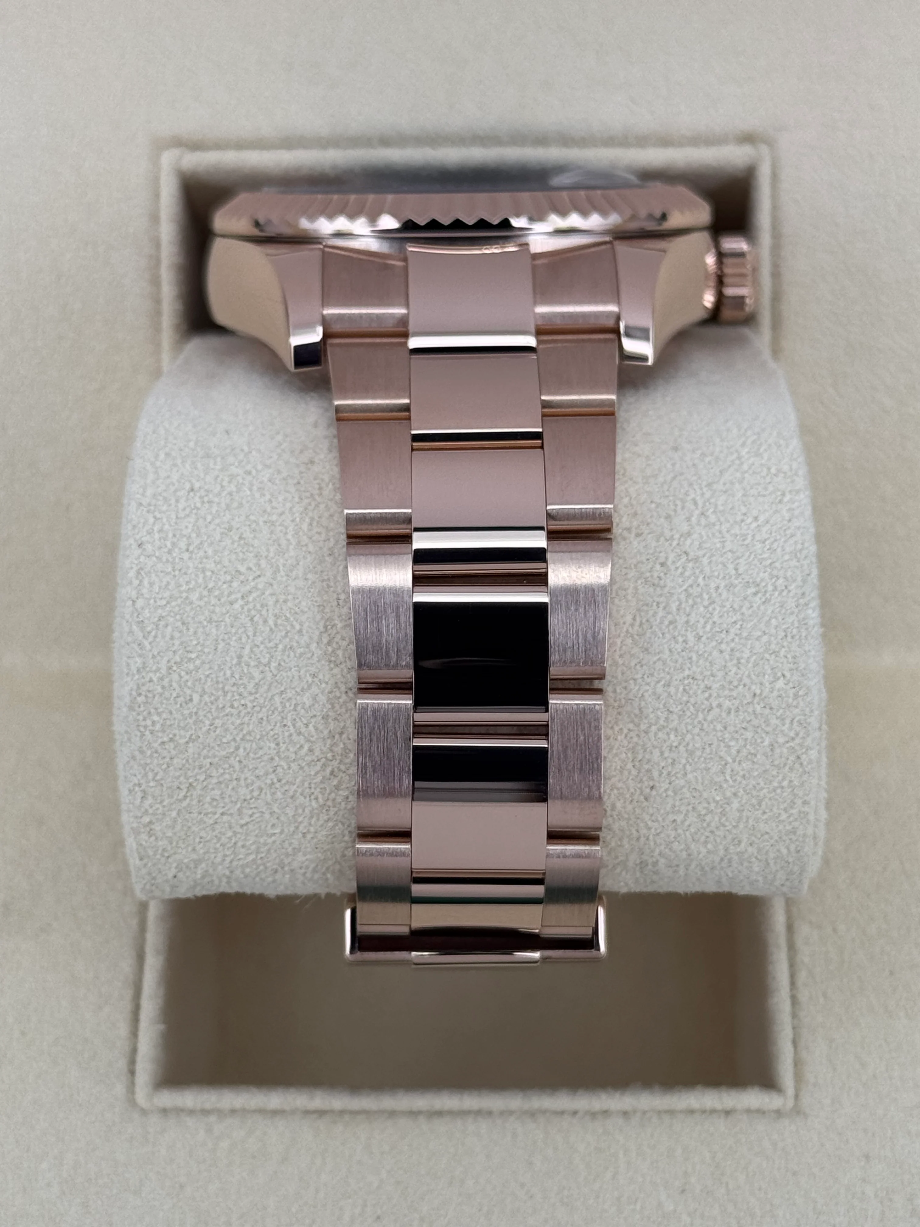 2023 Rolex Sky-Dweller 42mm 336935 Rose Gold Blue Dial - Image 3