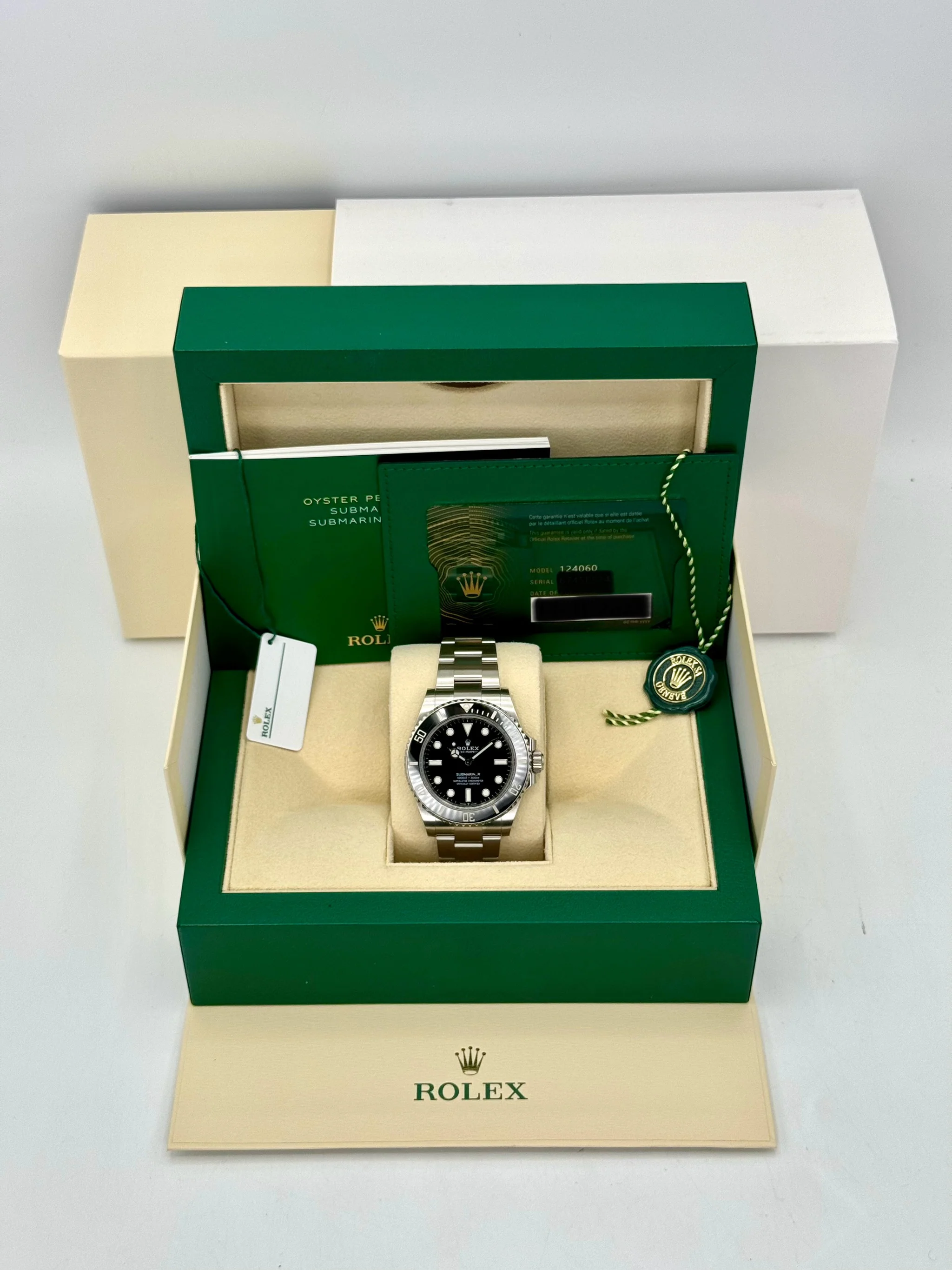 2023 Rolex Submariner 41mm 124060 Stainless Steel Black Dial - Image 12