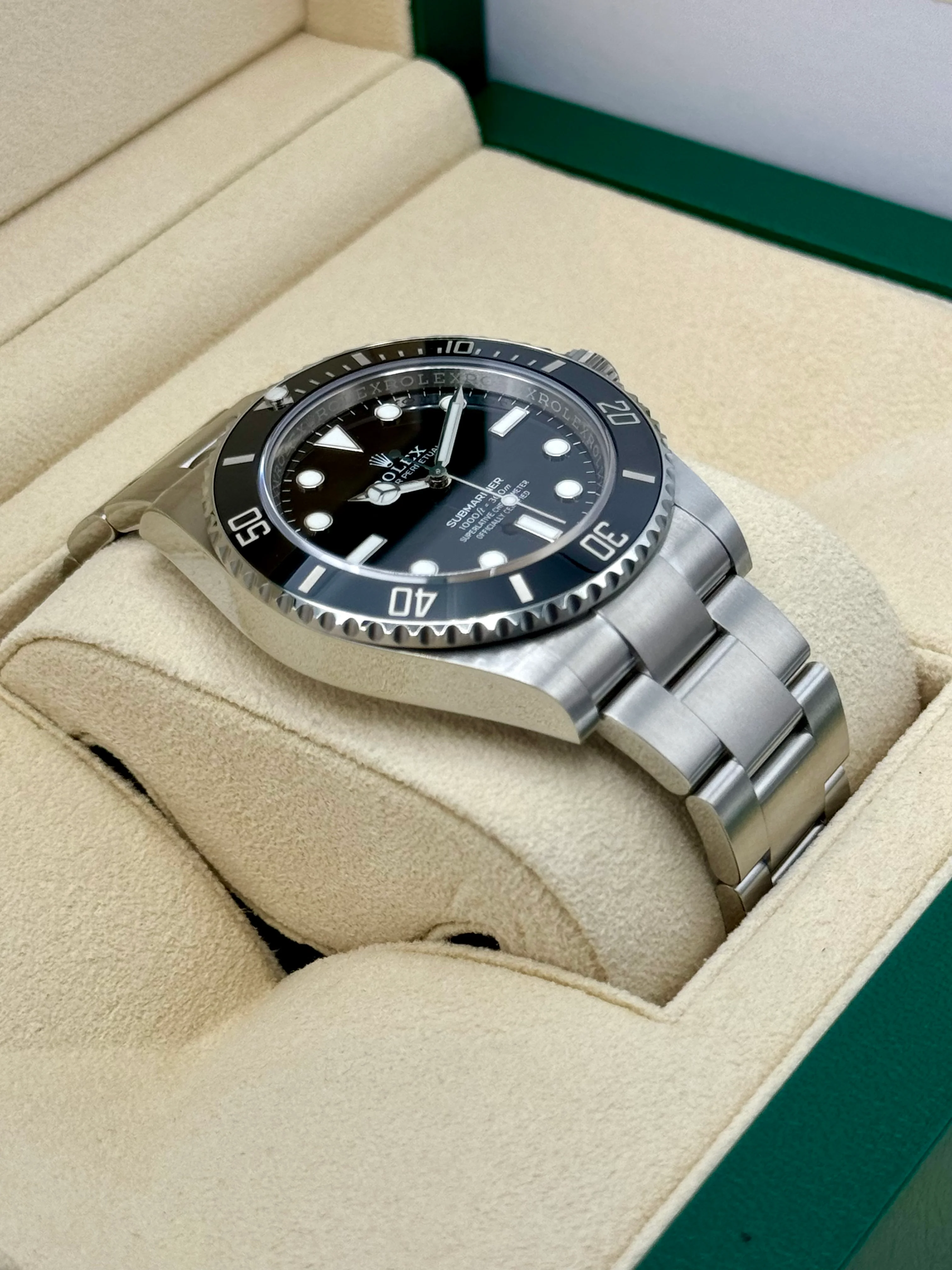 2023 Rolex Submariner 41mm 124060 Stainless Steel Black Dial - Image 6