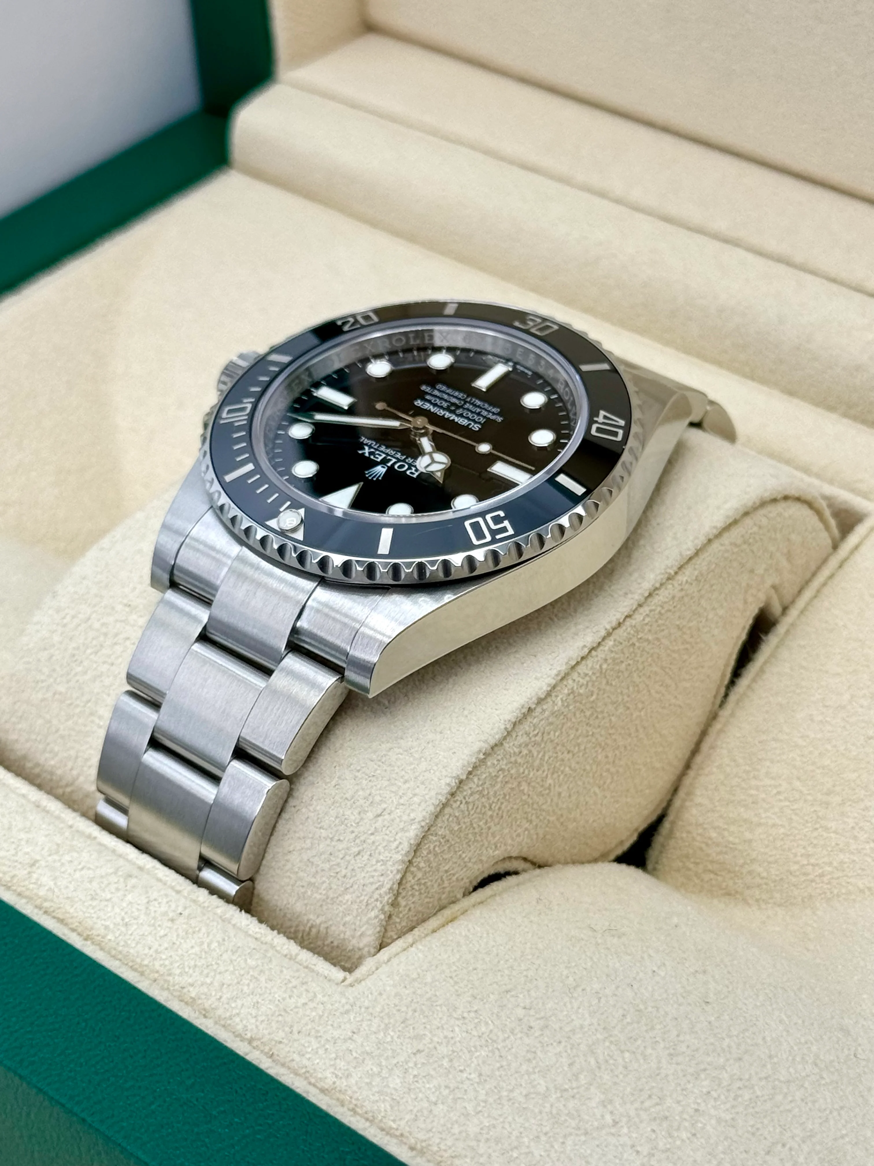 2023 Rolex Submariner 41mm 124060 Stainless Steel Black Dial - Image 7