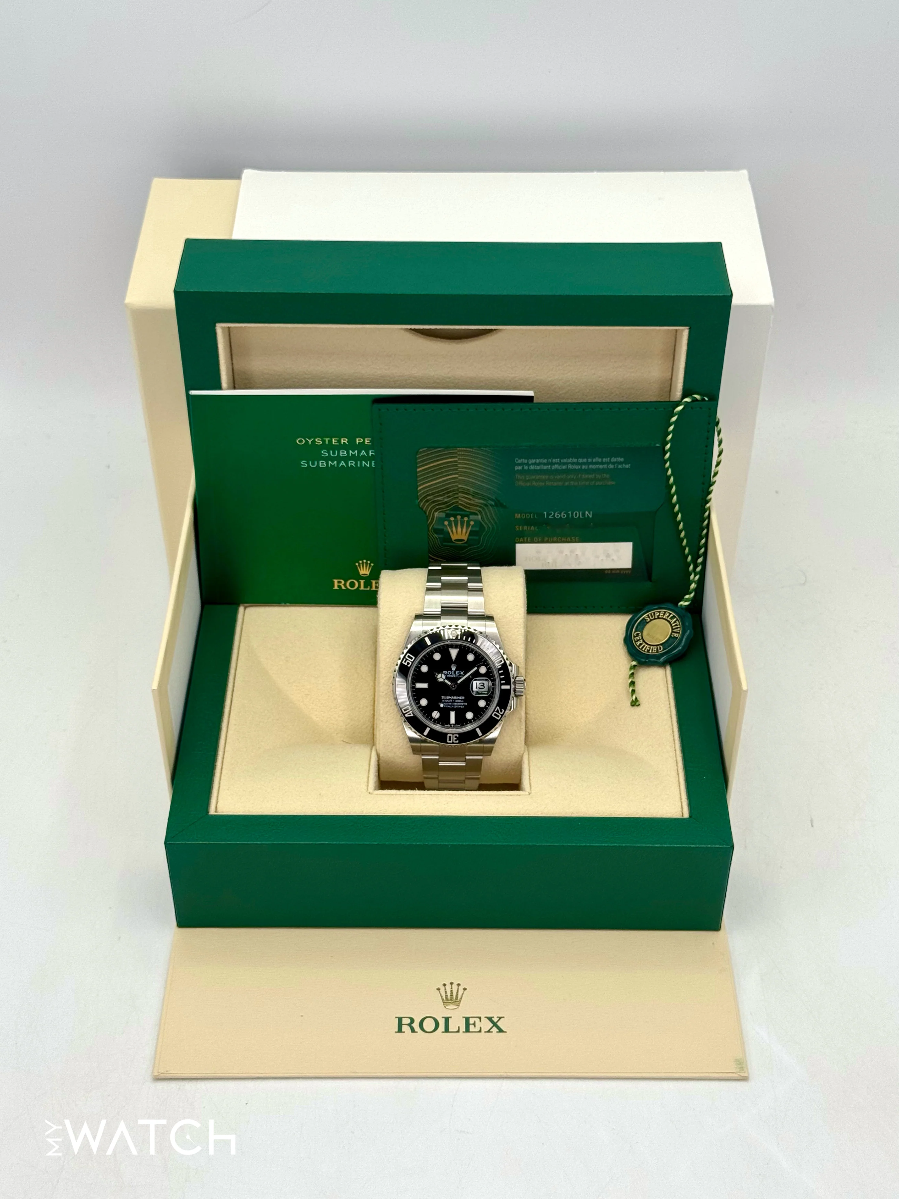 2023 Rolex Submariner 41mm 126610LN Stainless Steel Black Dial - Image 9