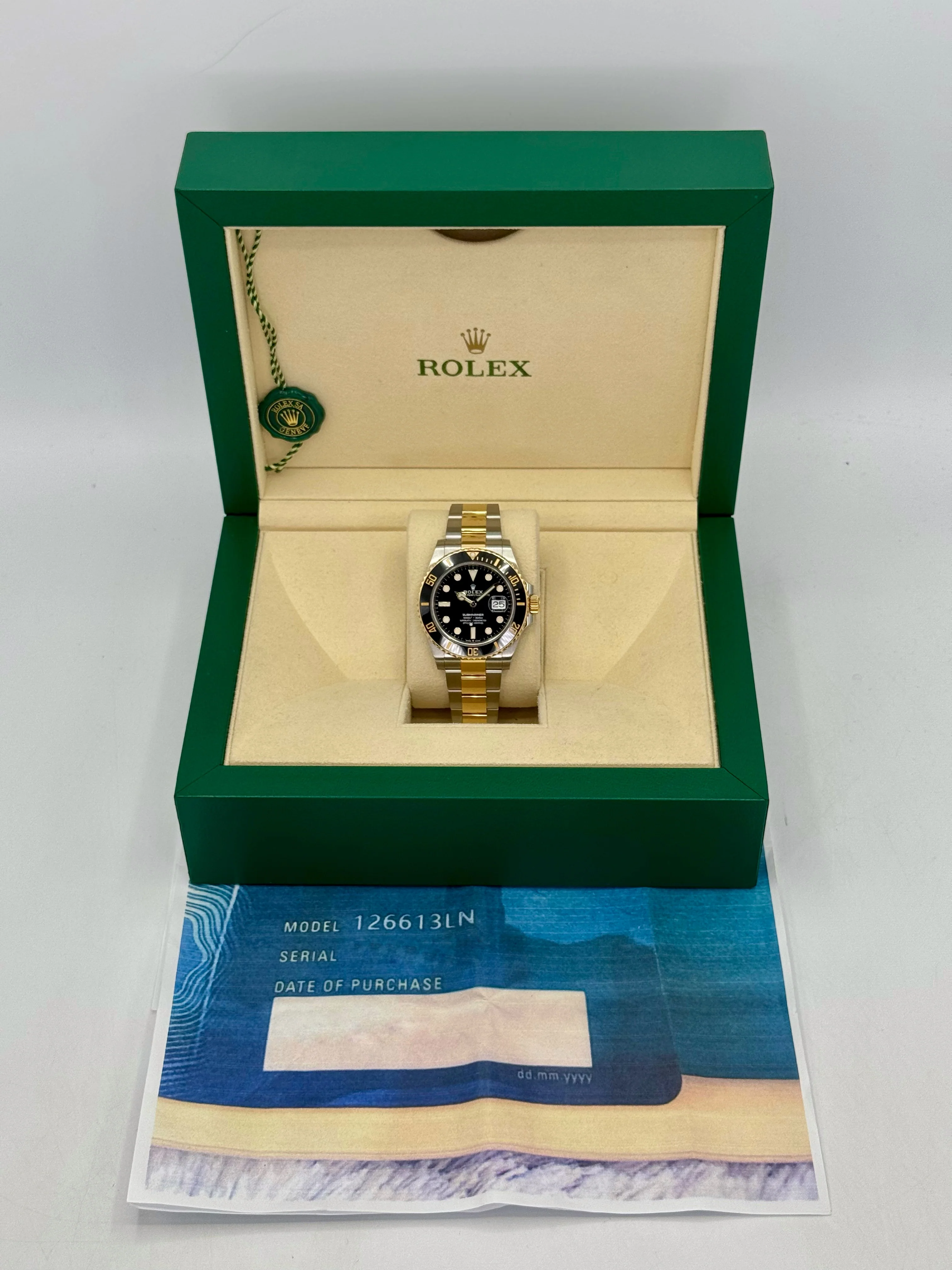 2020 Rolex Submariner 41mm 126613LN Two-Tone Black Dial - Image 9