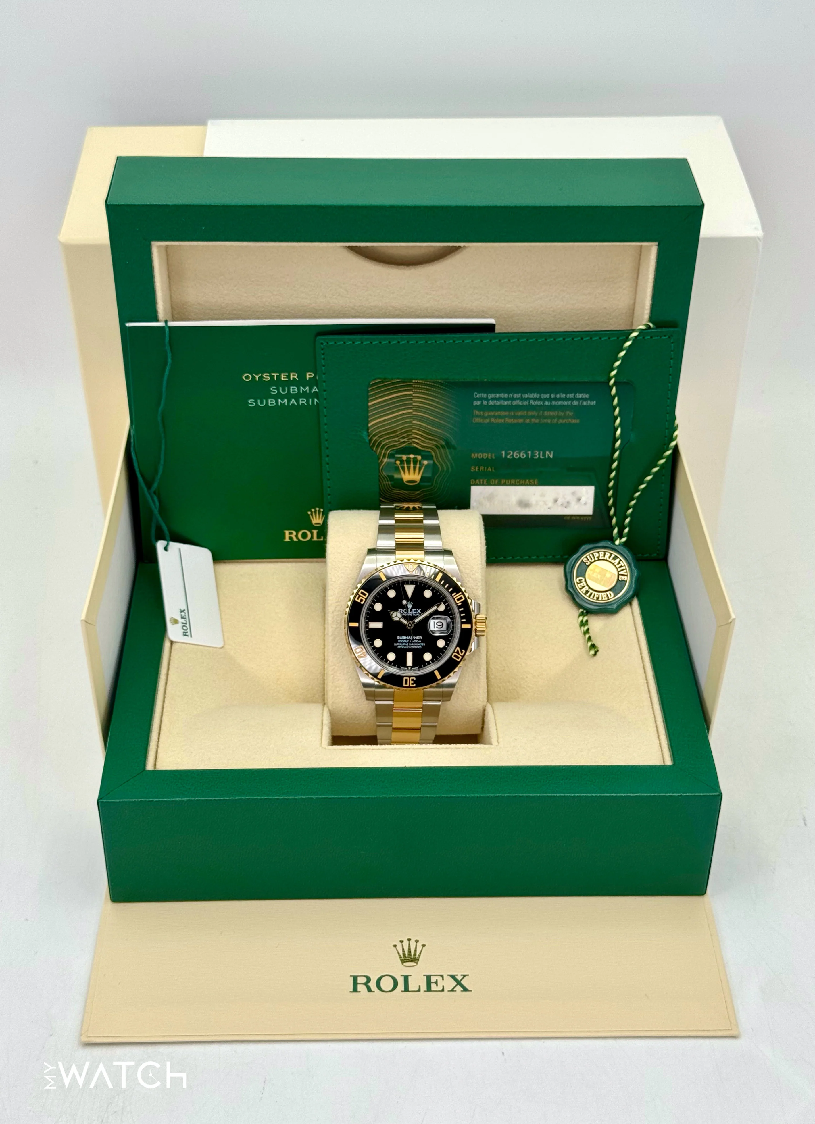 2023 Rolex Submariner 41mm 126613LN Two-Tone Black Dial - Image 9