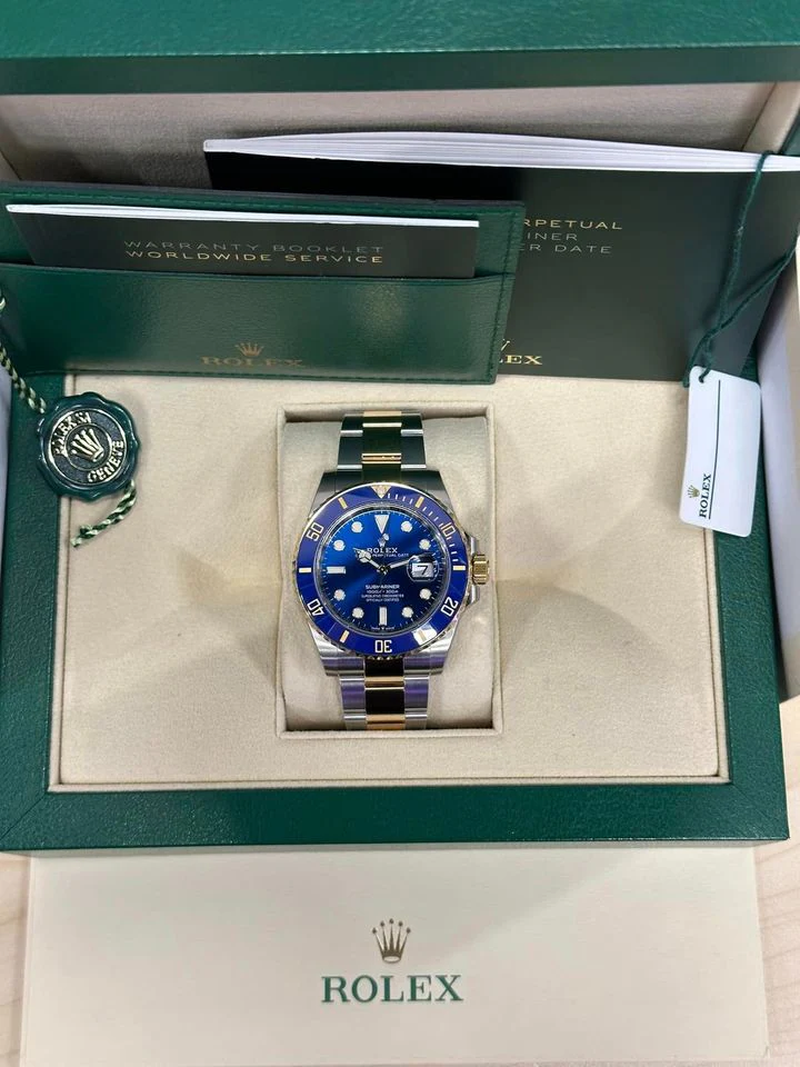 2023 Rolex Submariner "Bluesy" 41mm 126613LB Two-Tone Blue Dial - Image 7