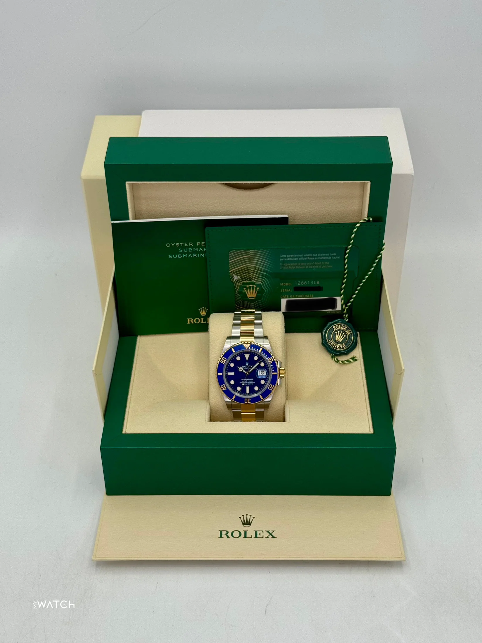2023 Rolex Submariner "Bluesy" 41mm 126613LB Two-Tone Blue Dial - Image 9