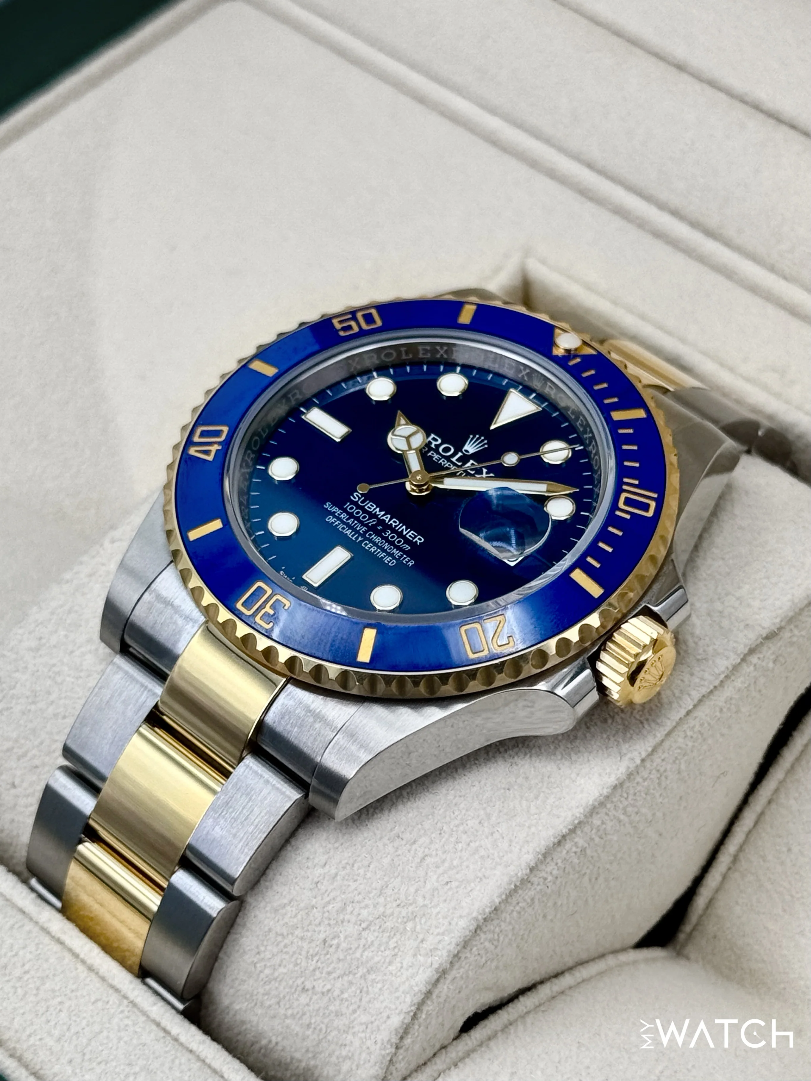 2023 Rolex Submariner "Bluesy" 41mm 126613LB Two-Tone Blue Dial - Image 5