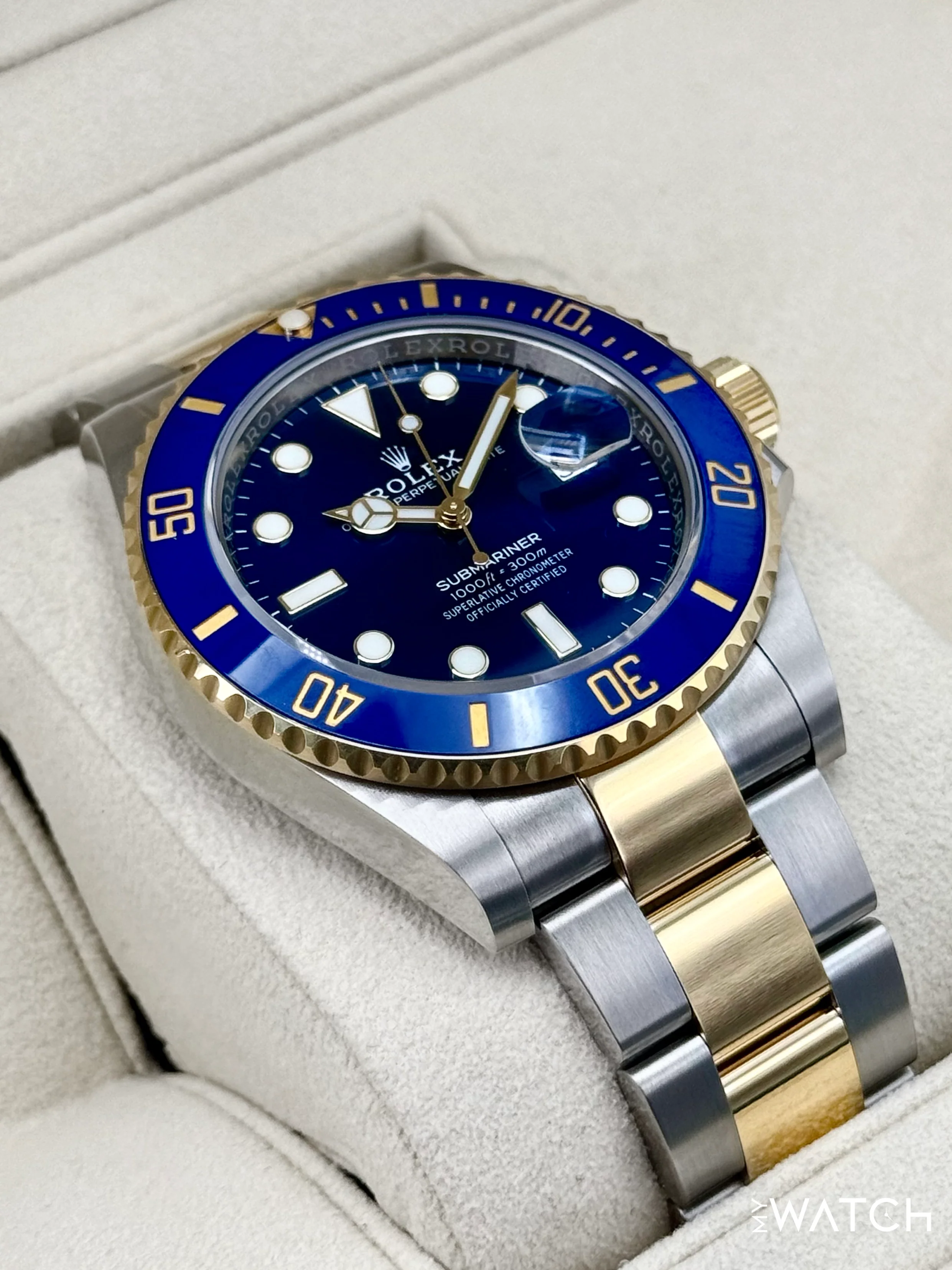 2023 Rolex Submariner "Bluesy" 41mm 126613LB Two-Tone Blue Dial - Image 6