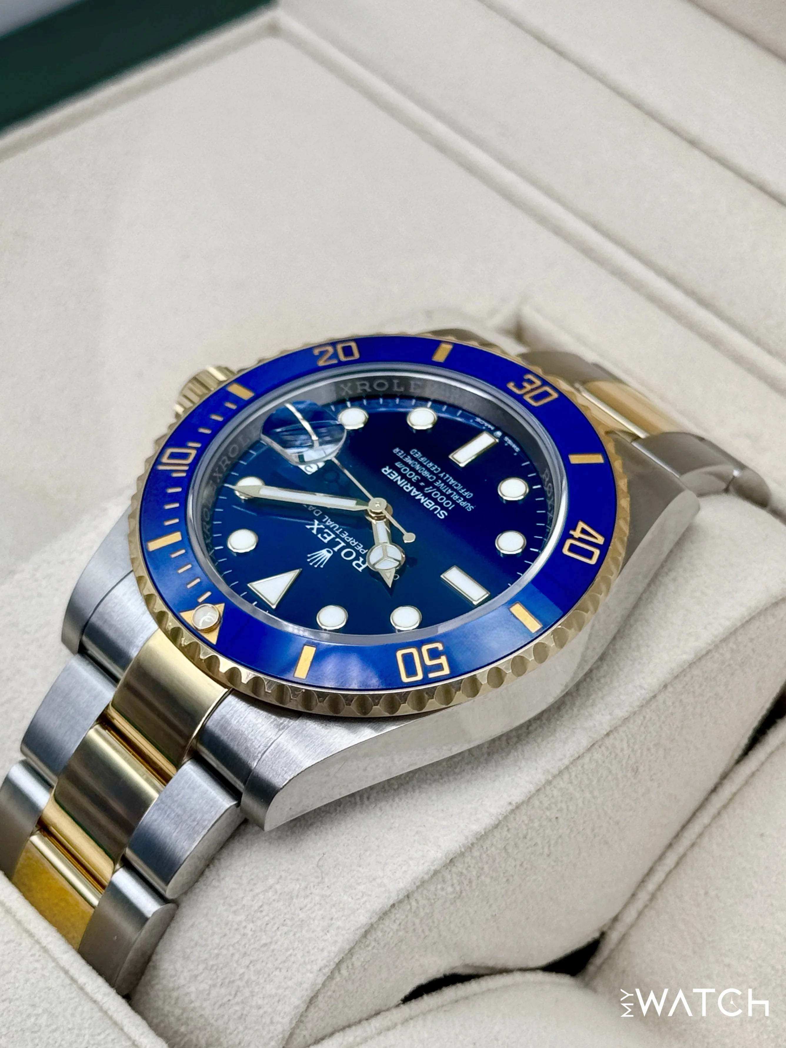 2023 Rolex Submariner "Bluesy" 41mm 126613LB Two-Tone Blue Dial - Image 7