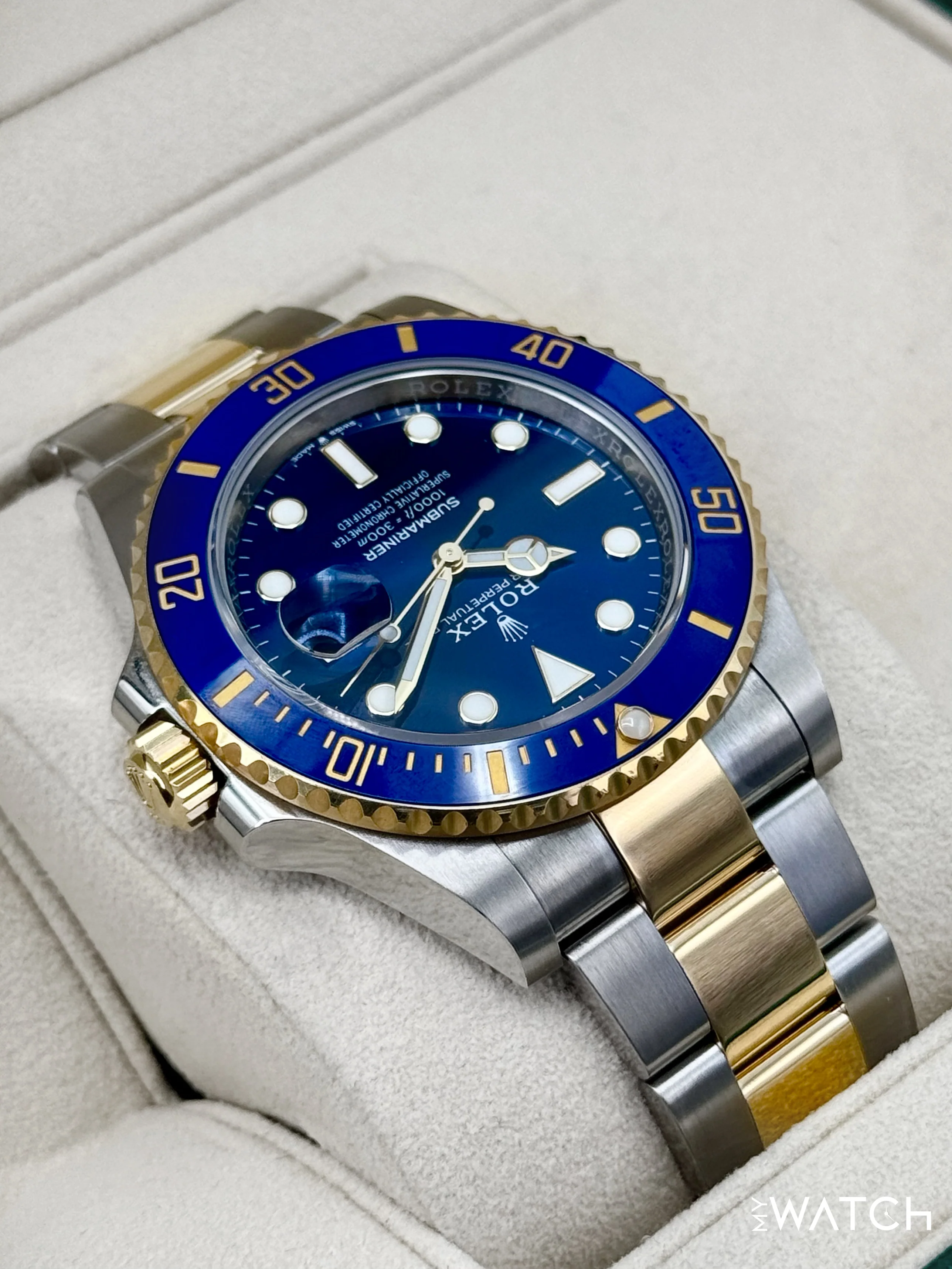 2023 Rolex Submariner "Bluesy" 41mm 126613LB Two-Tone Blue Dial - Image 8