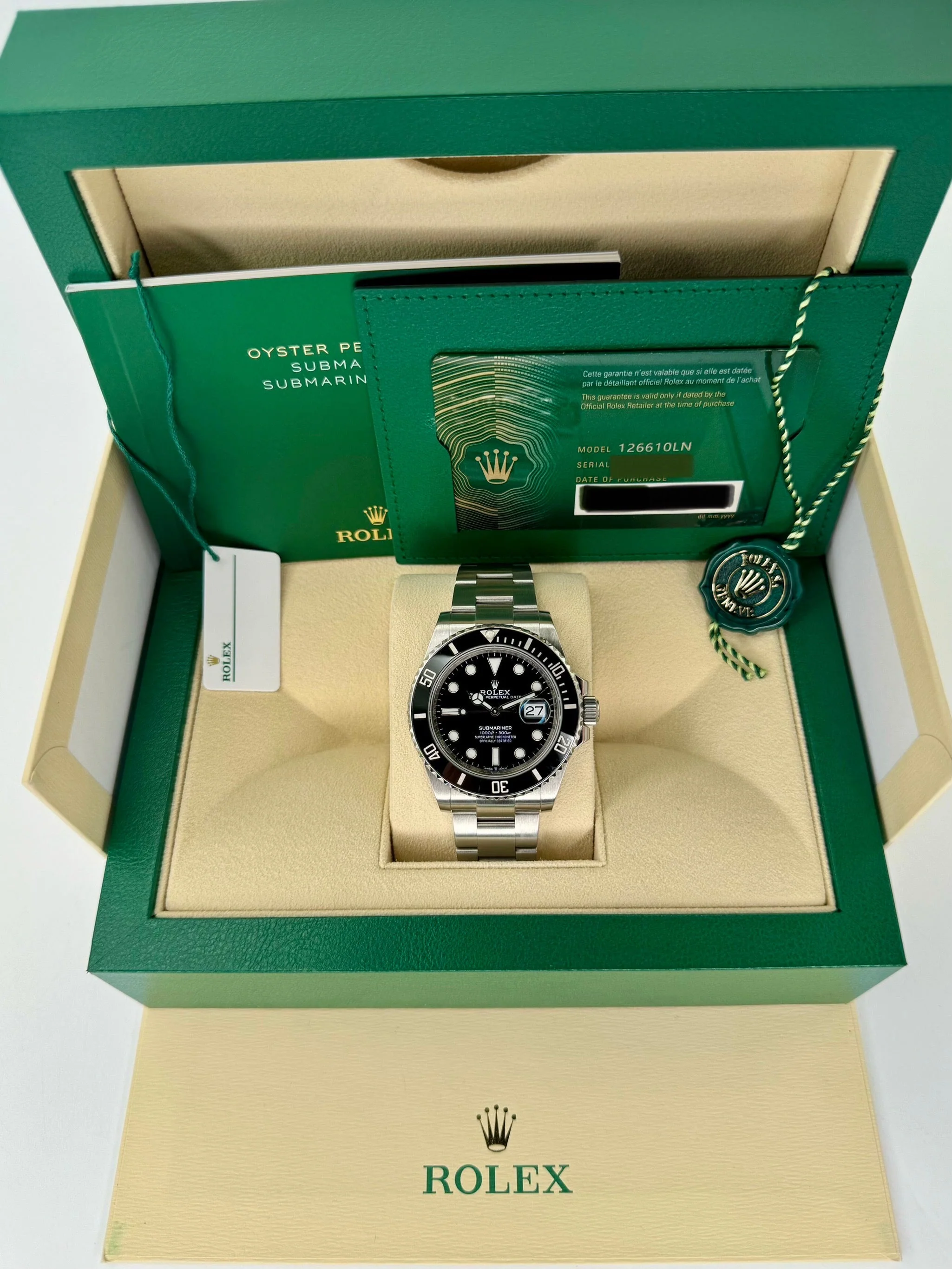 NEW 2024 Rolex Submariner 41mm 126610LN Stainless Steel Black Dial - Image 11