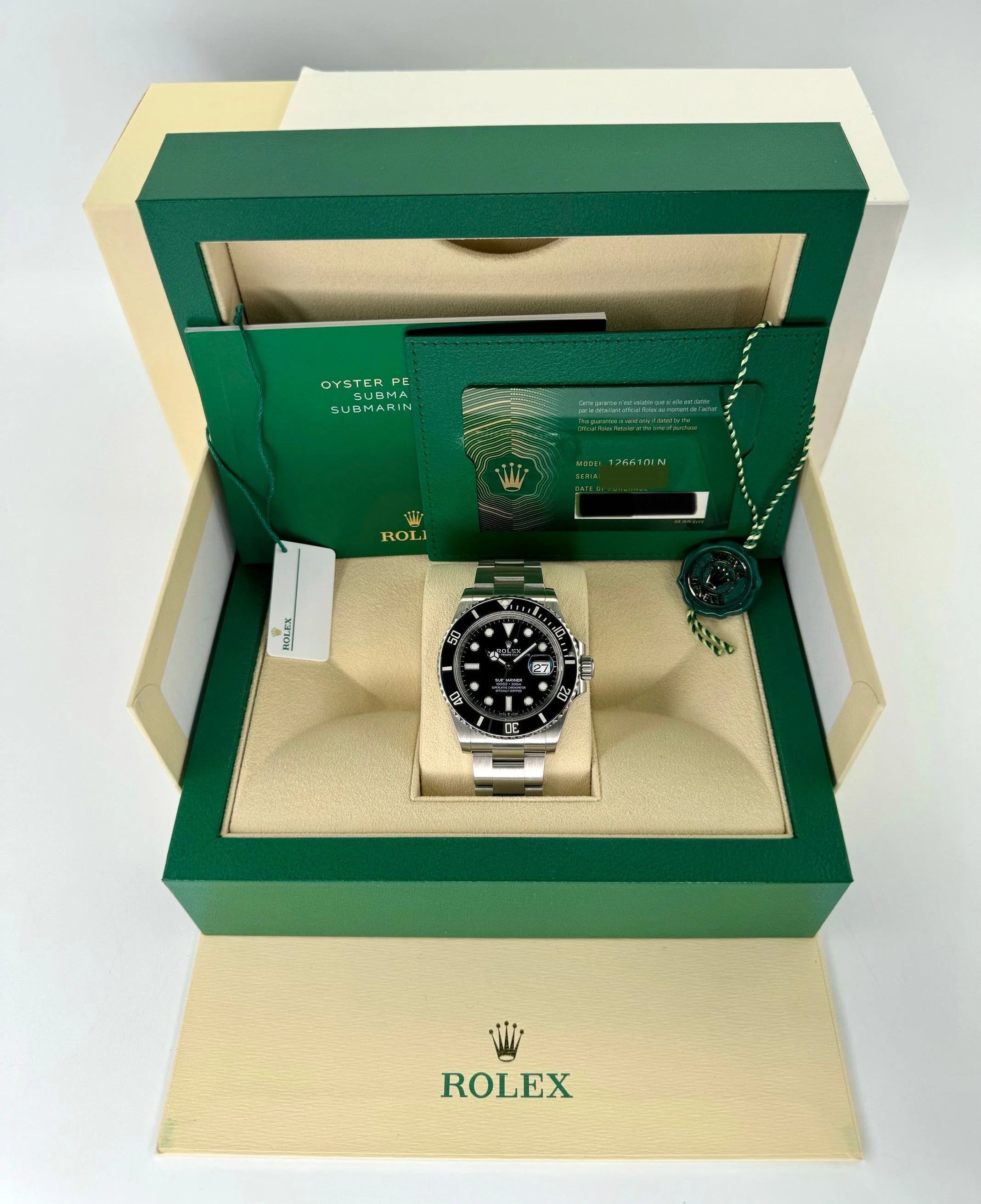 NEW 2024 Rolex Submariner 41mm 126610LN Stainless Steel Black Dial - Image 12