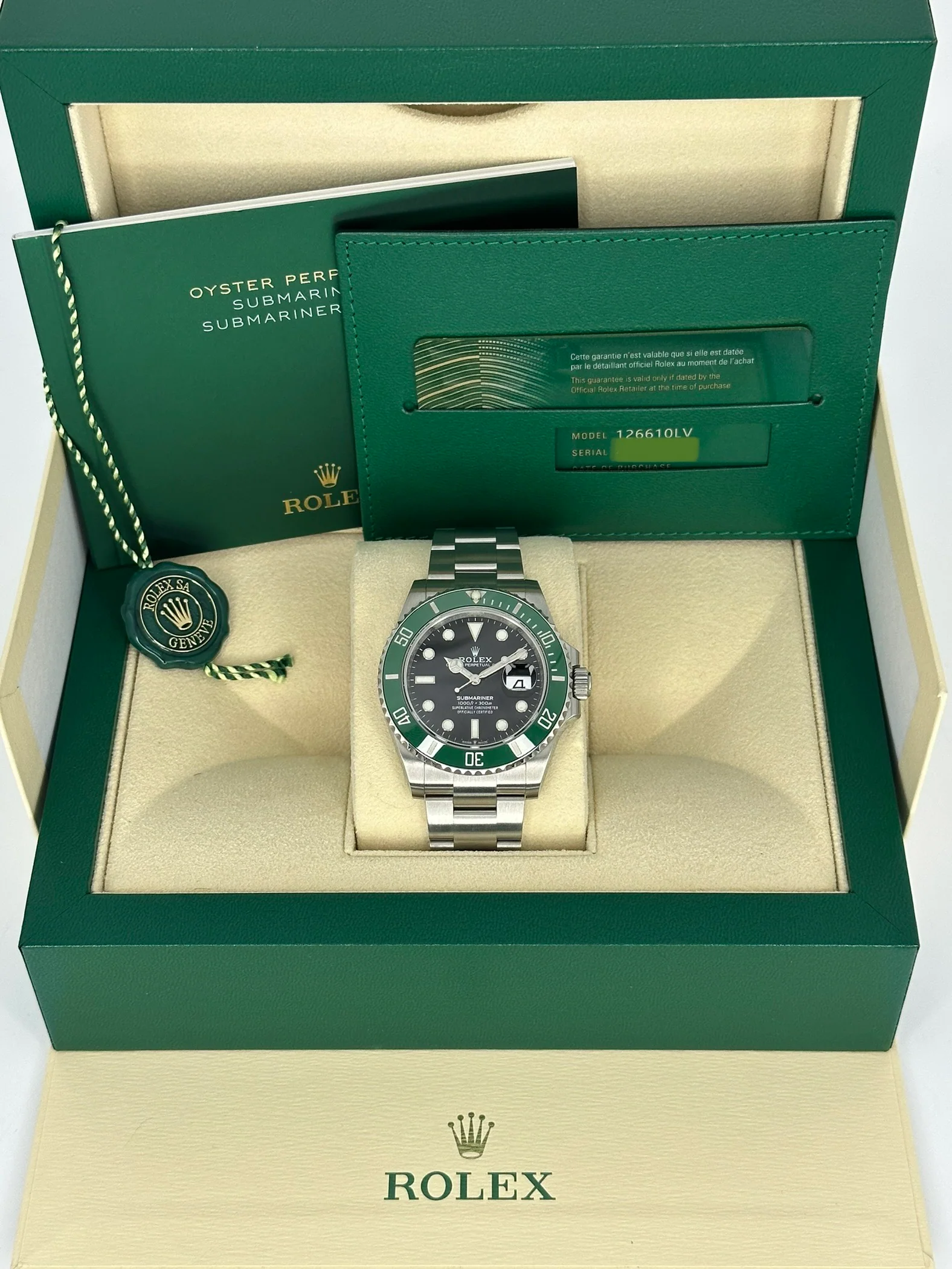 2023 Rolex Submariner "Starbucks" 41mm 126610LV Black Dial - Image 11