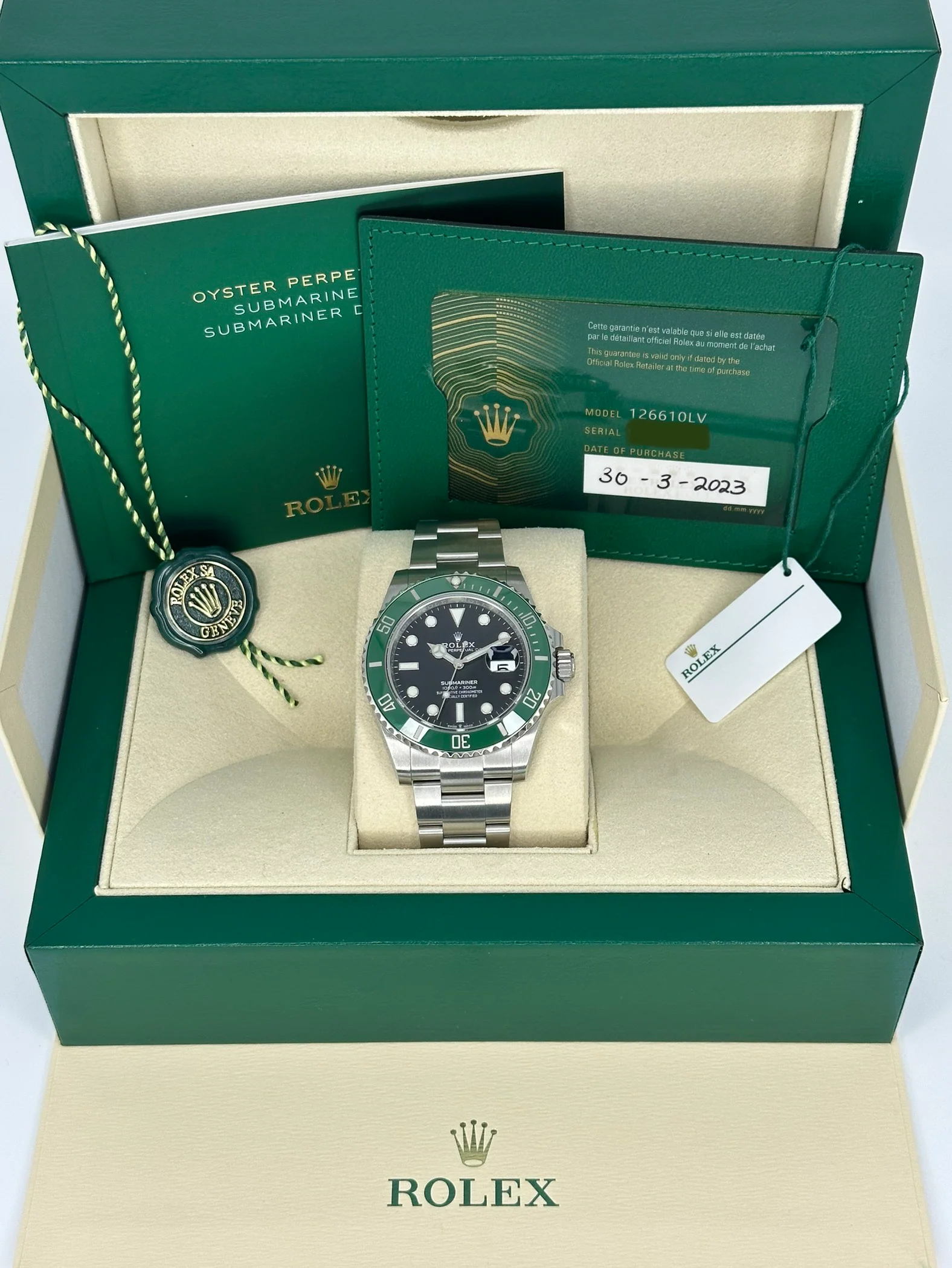 2023 Rolex Submariner “Starbucks” 41mm 126610LV Black Dial - Image 11