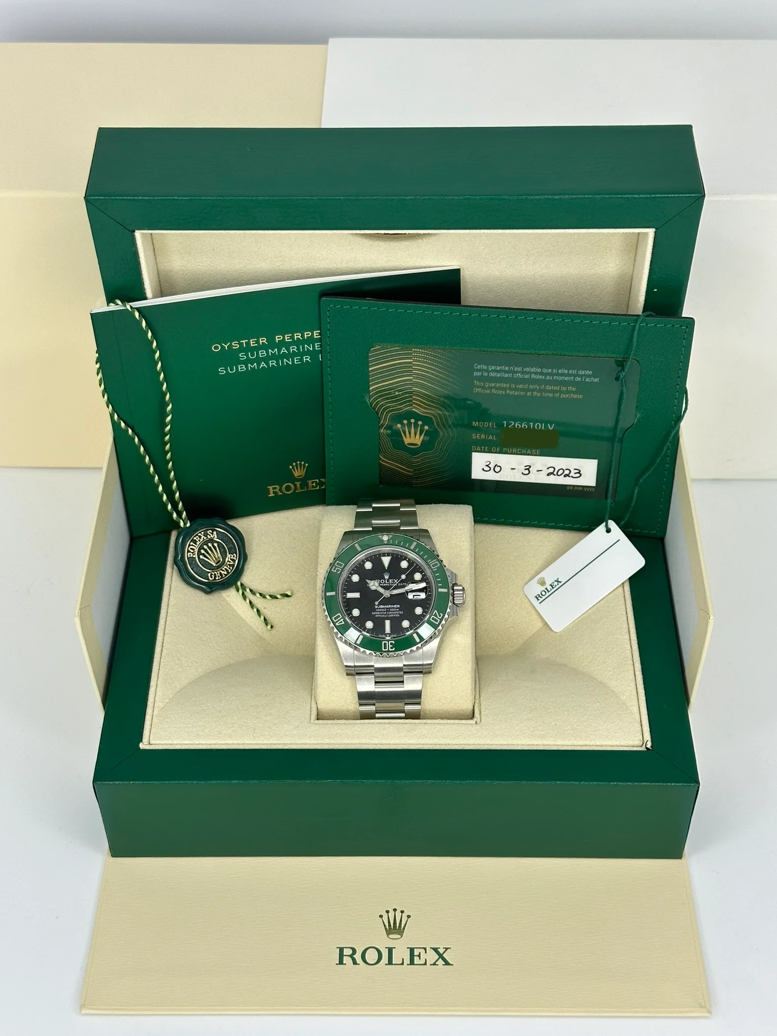 2023 Rolex Submariner “Starbucks” 41mm 126610LV Black Dial - Image 12