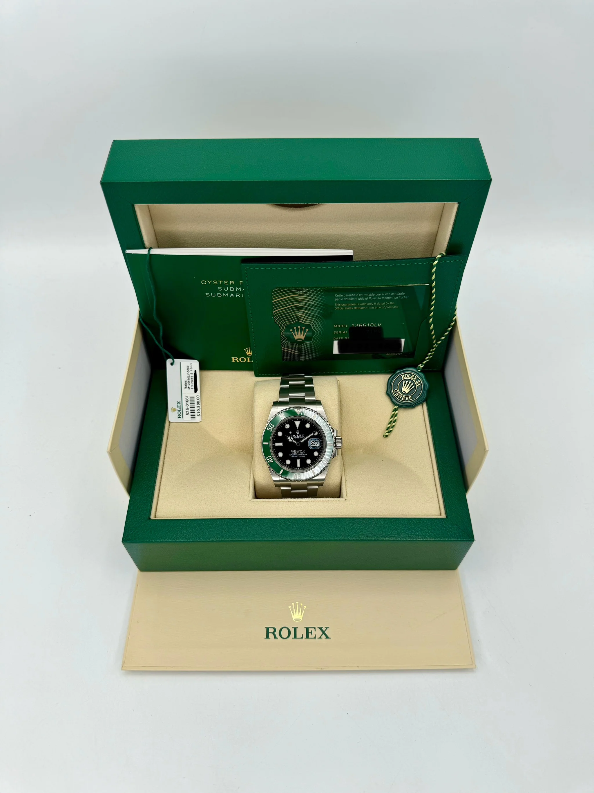 2023 Rolex Submariner "Starbucks" 41mm 126610LV Black Dial - Image 11