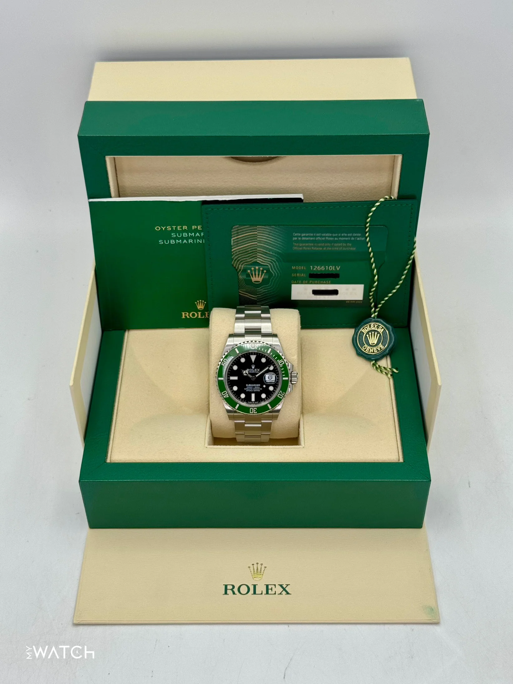 2023 Rolex Submariner "Starbucks" 41mm 126610LV Black Dial - Image 9