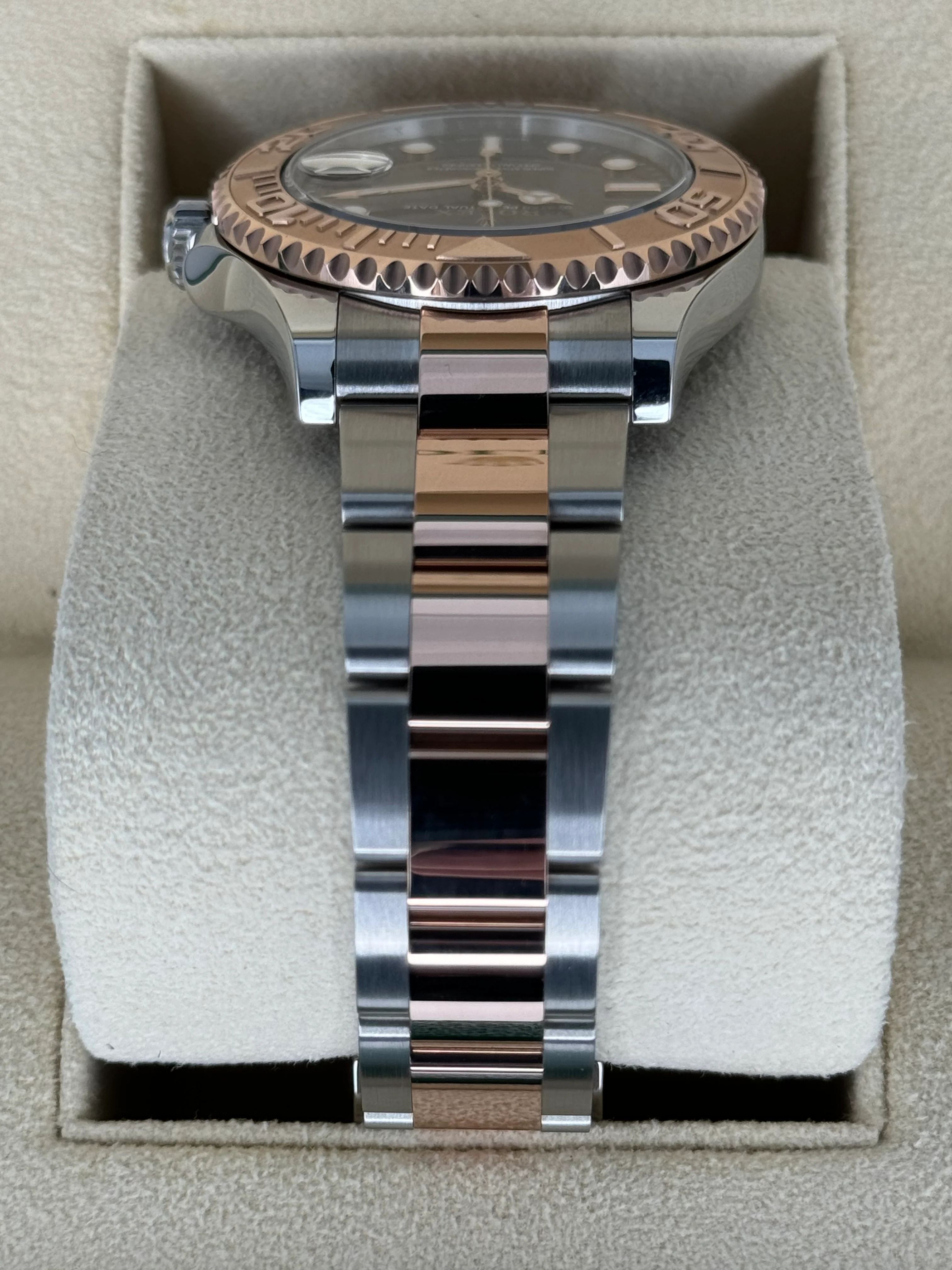 2023 Rolex Yacht-Master 37mm 268621 Two-Tone Chocolate Dial - Image 4