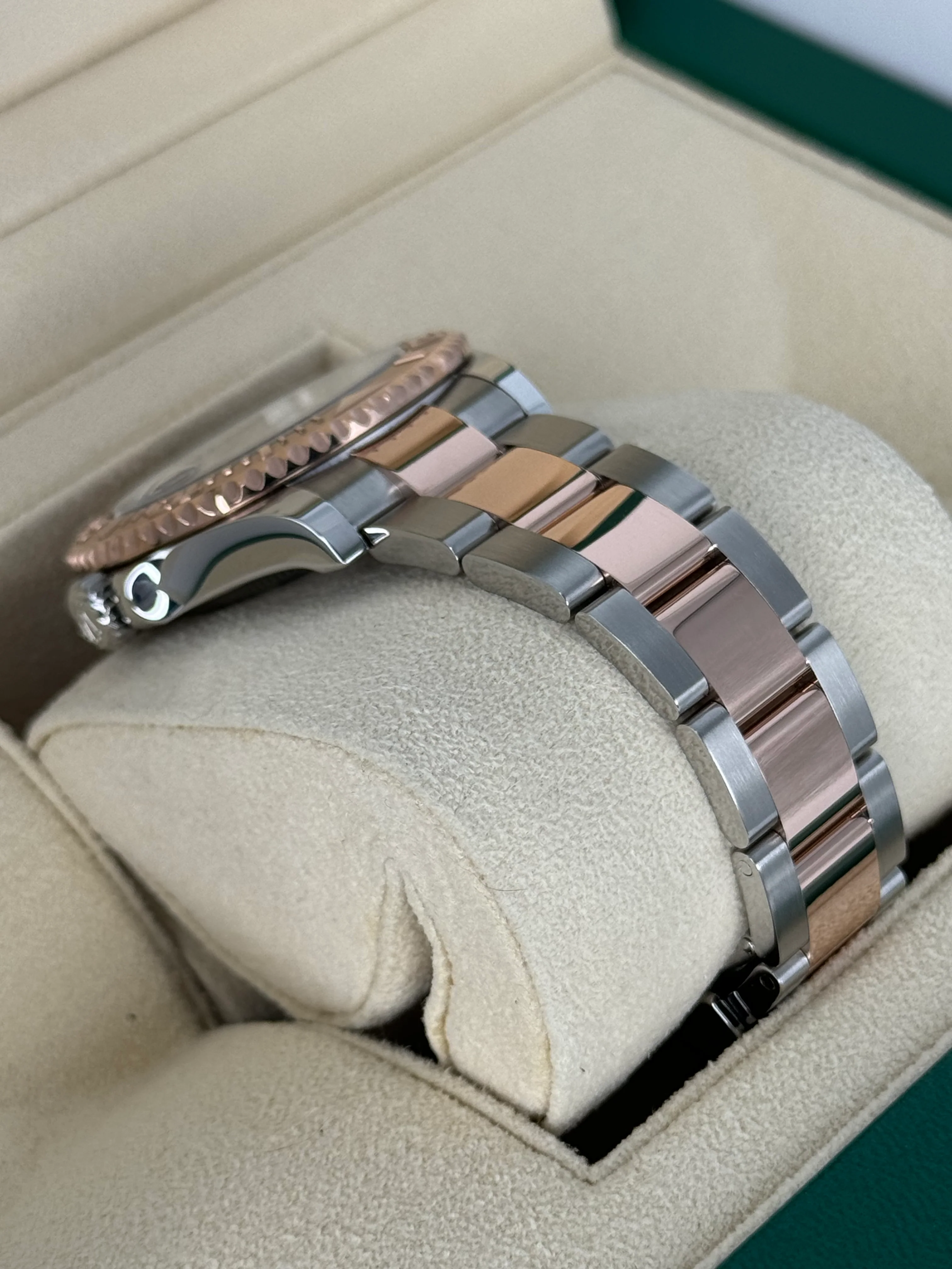 2023 Rolex Yacht-Master 37mm 268621 Two-Tone Chocolate Dial - Image 8