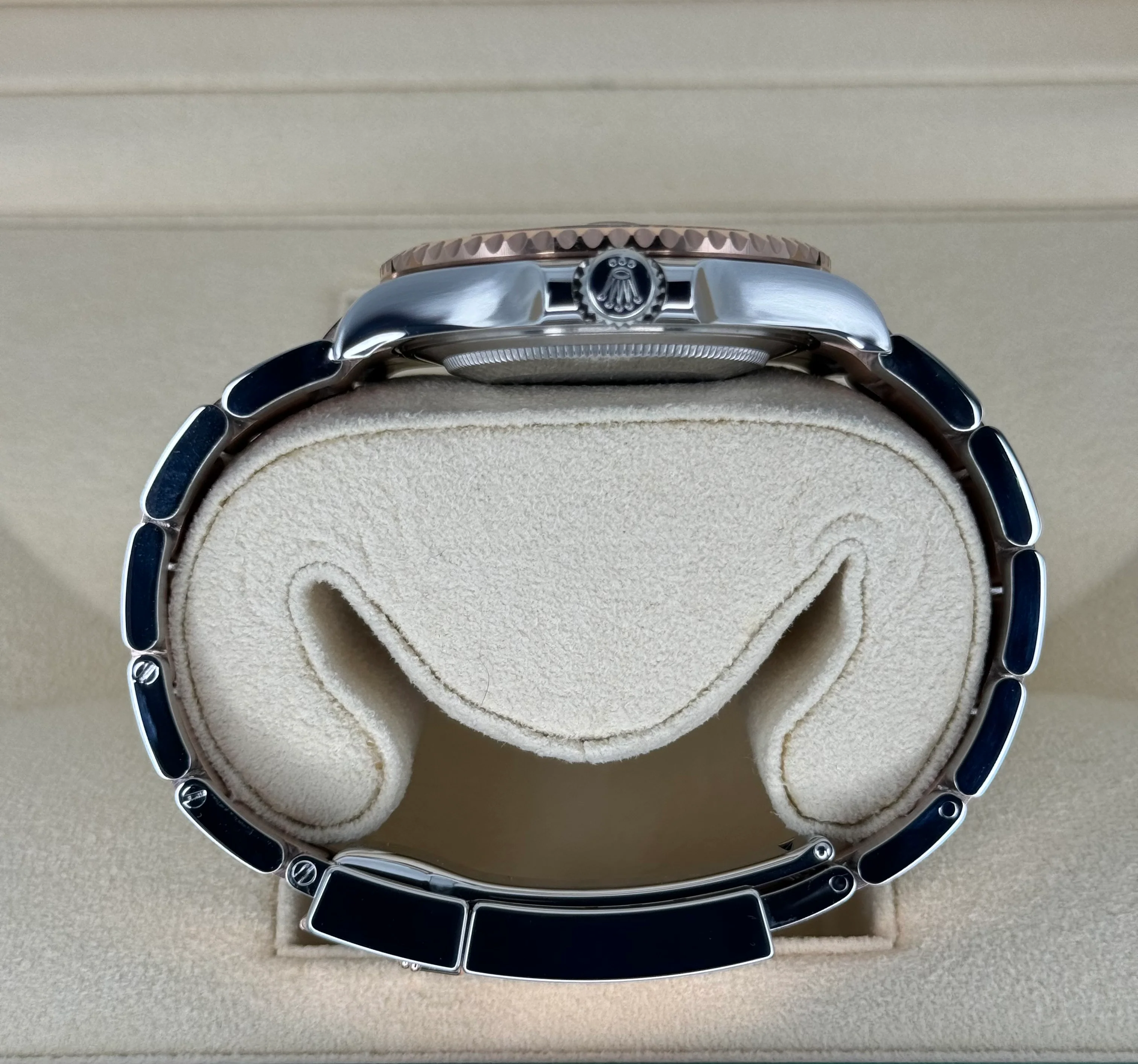 2023 Rolex Yacht-Master 37mm 268621 Two-Tone Chocolate Dial - Image 9