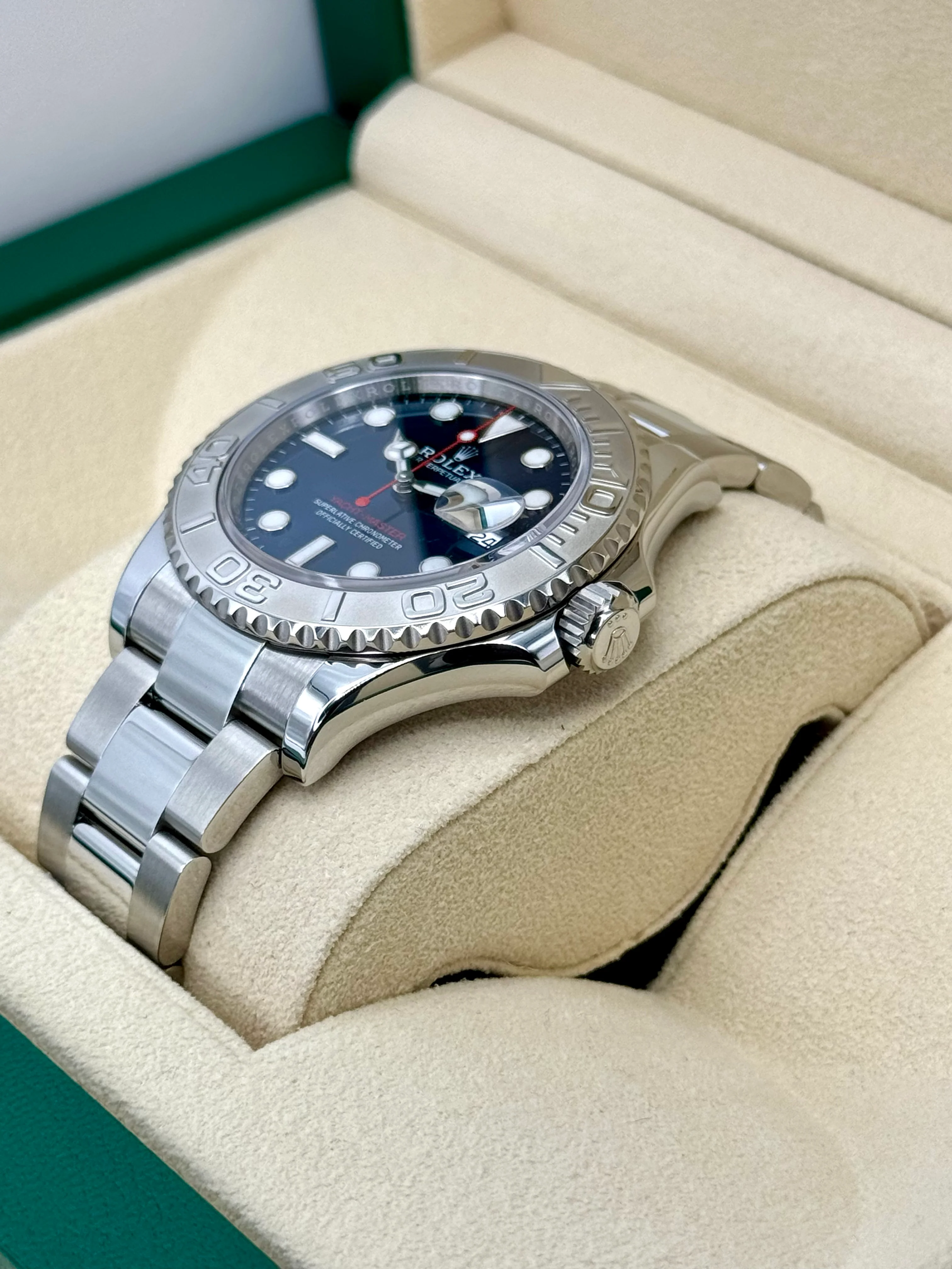 2023 Rolex Yacht-Master 40m 126622 Stainless Steel Blue Dial - Image 5