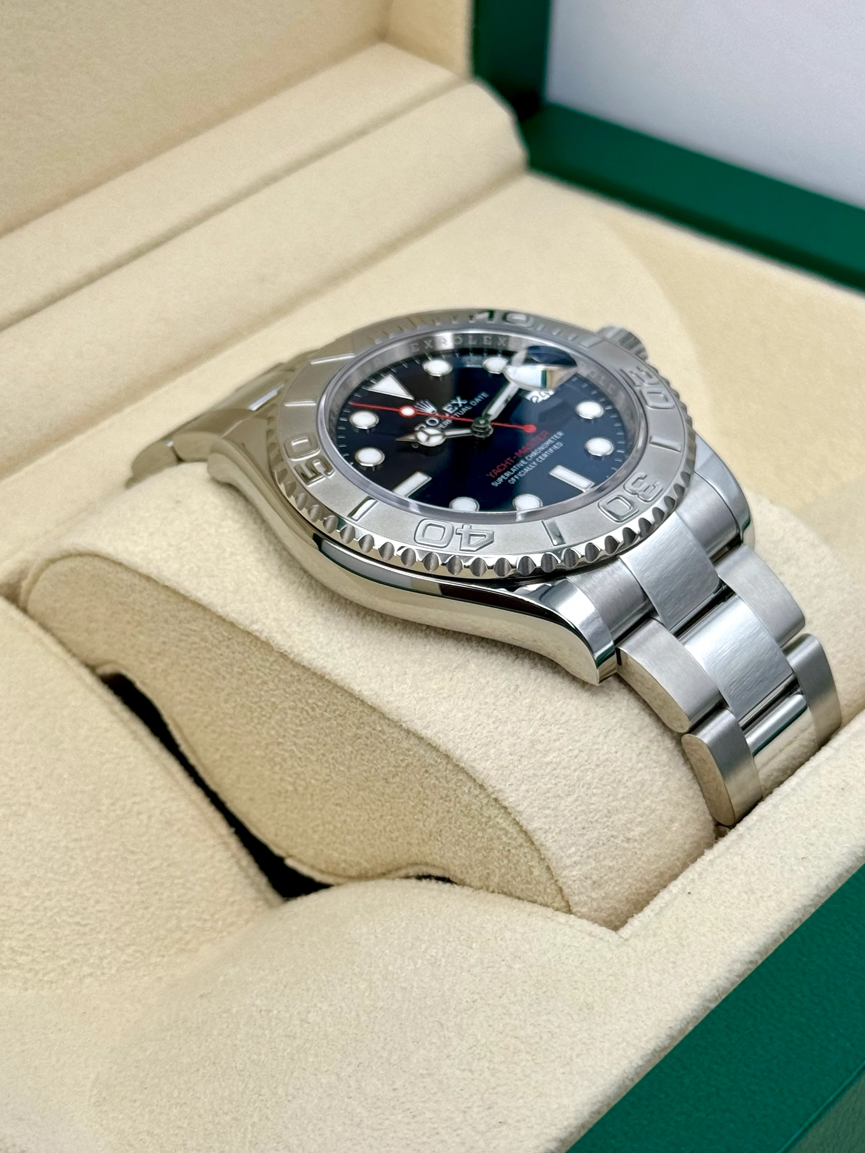 2023 Rolex Yacht-Master 40m 126622 Stainless Steel Blue Dial - Image 6