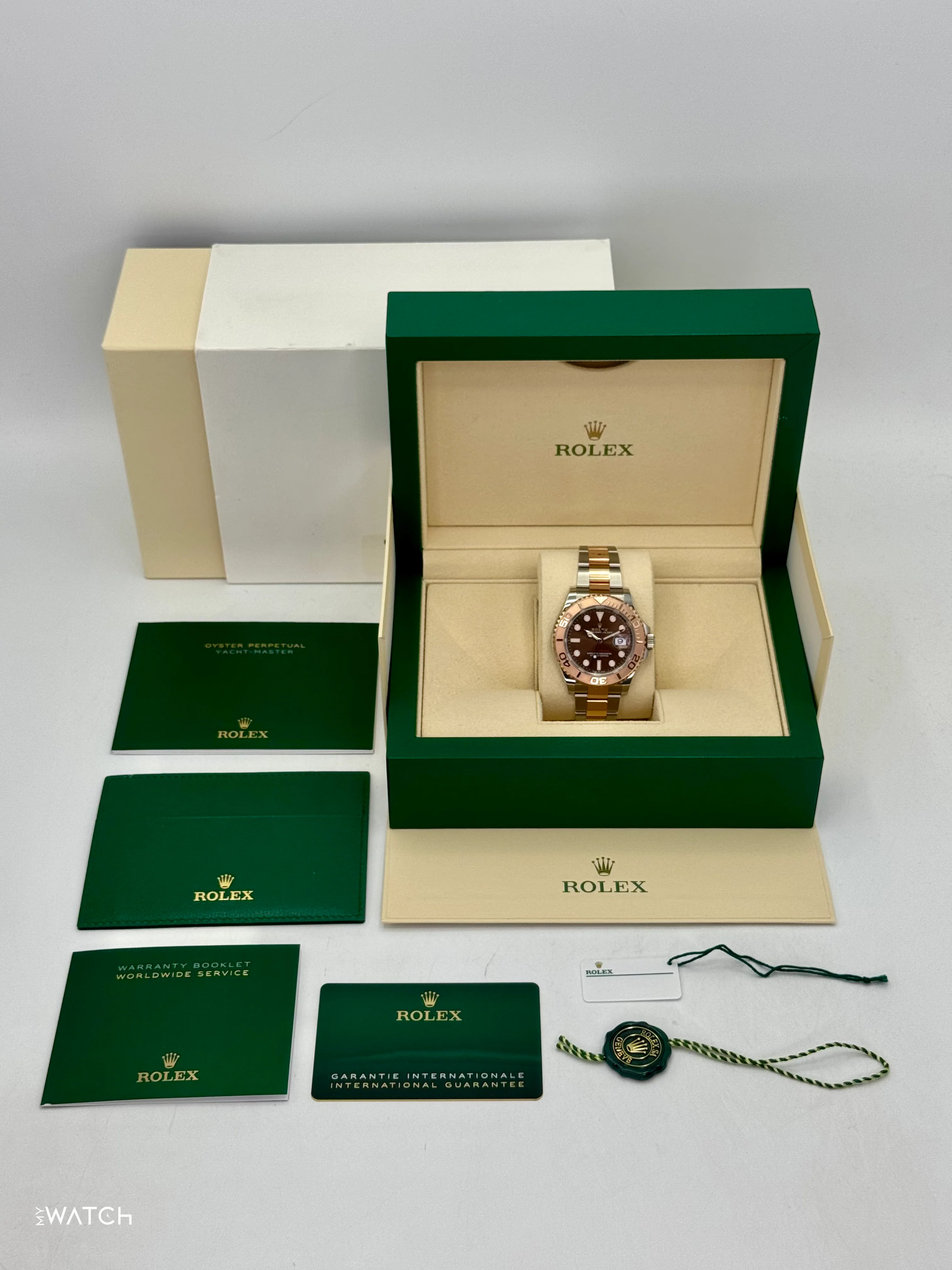 2023 Rolex Yacht-Master 40mm 126621 Two-Tone Chocolate Dial - Image 10