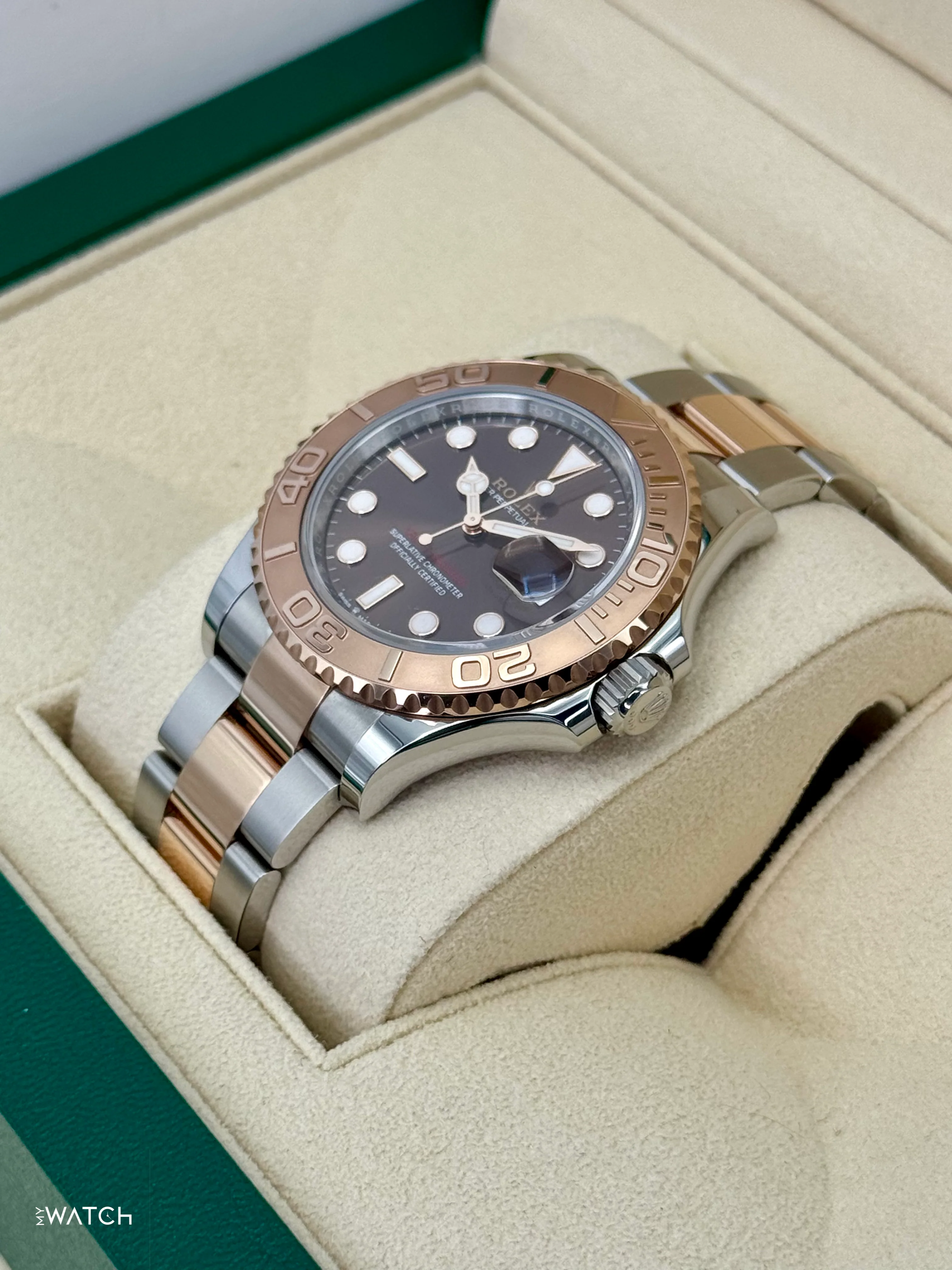 2023 Rolex Yacht-Master 40mm 126621 Two-Tone Chocolate Dial - Image 5