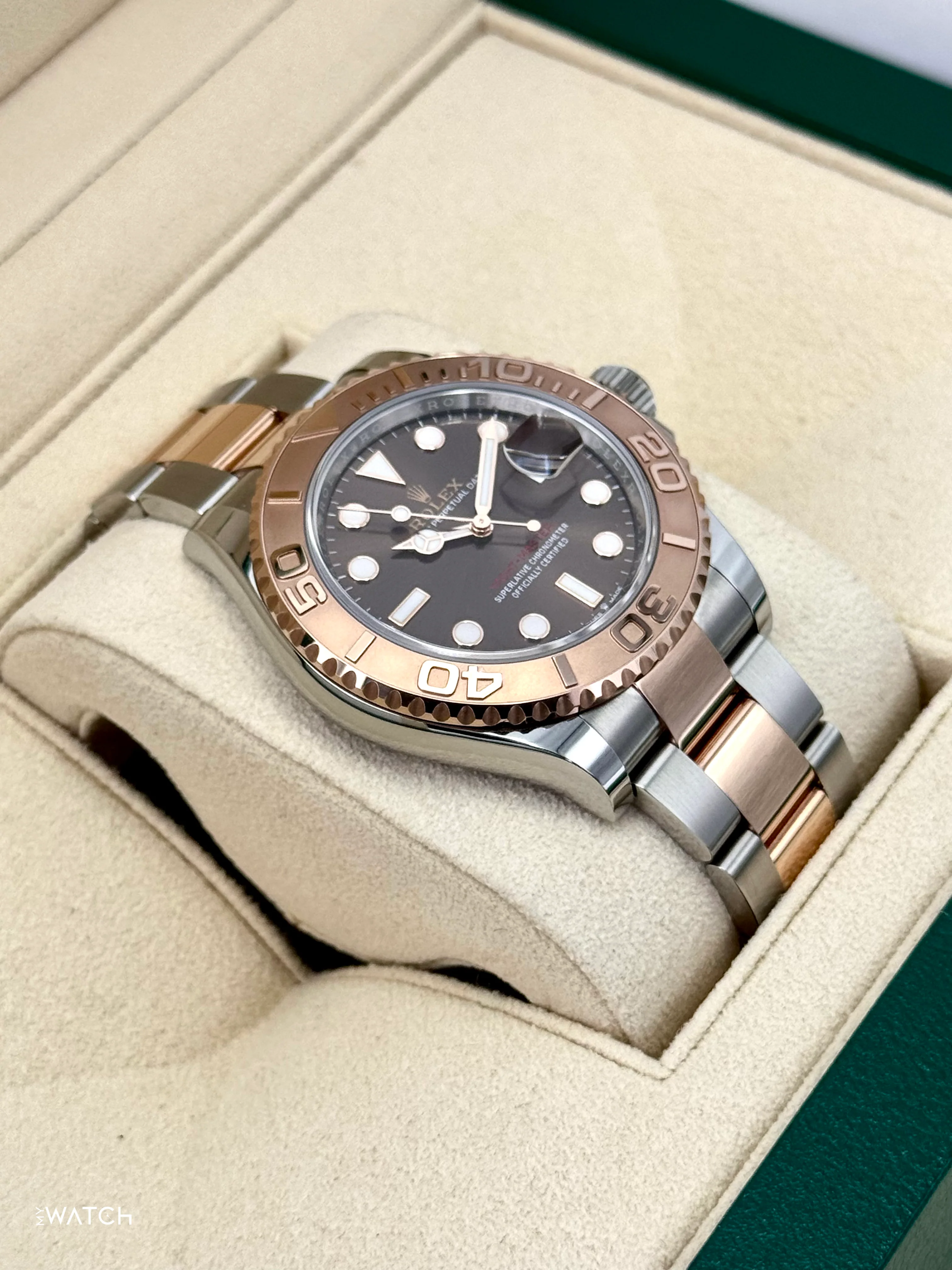 2023 Rolex Yacht-Master 40mm 126621 Two-Tone Chocolate Dial - Image 6