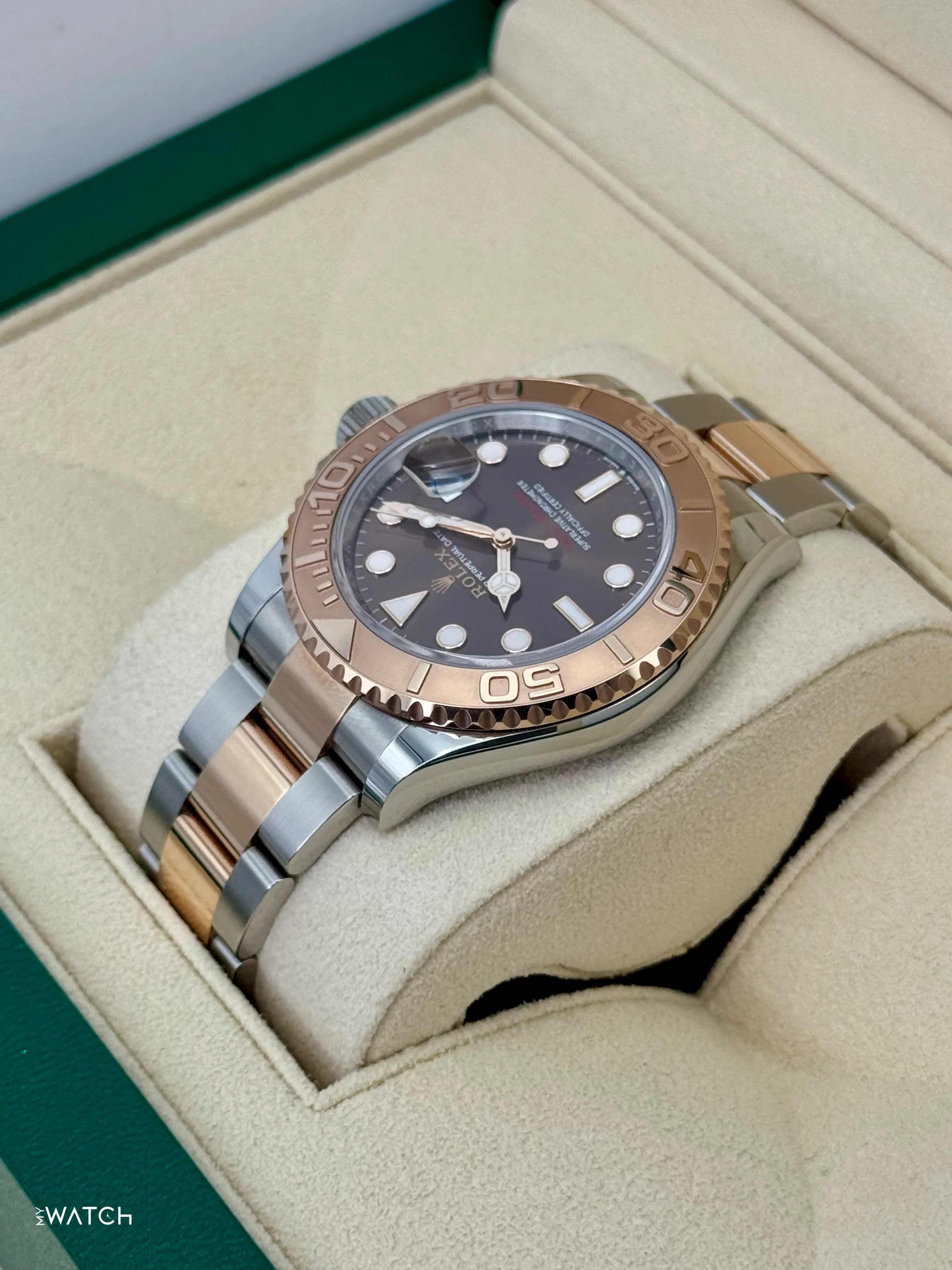 2023 Rolex Yacht-Master 40mm 126621 Two-Tone Chocolate Dial - Image 7