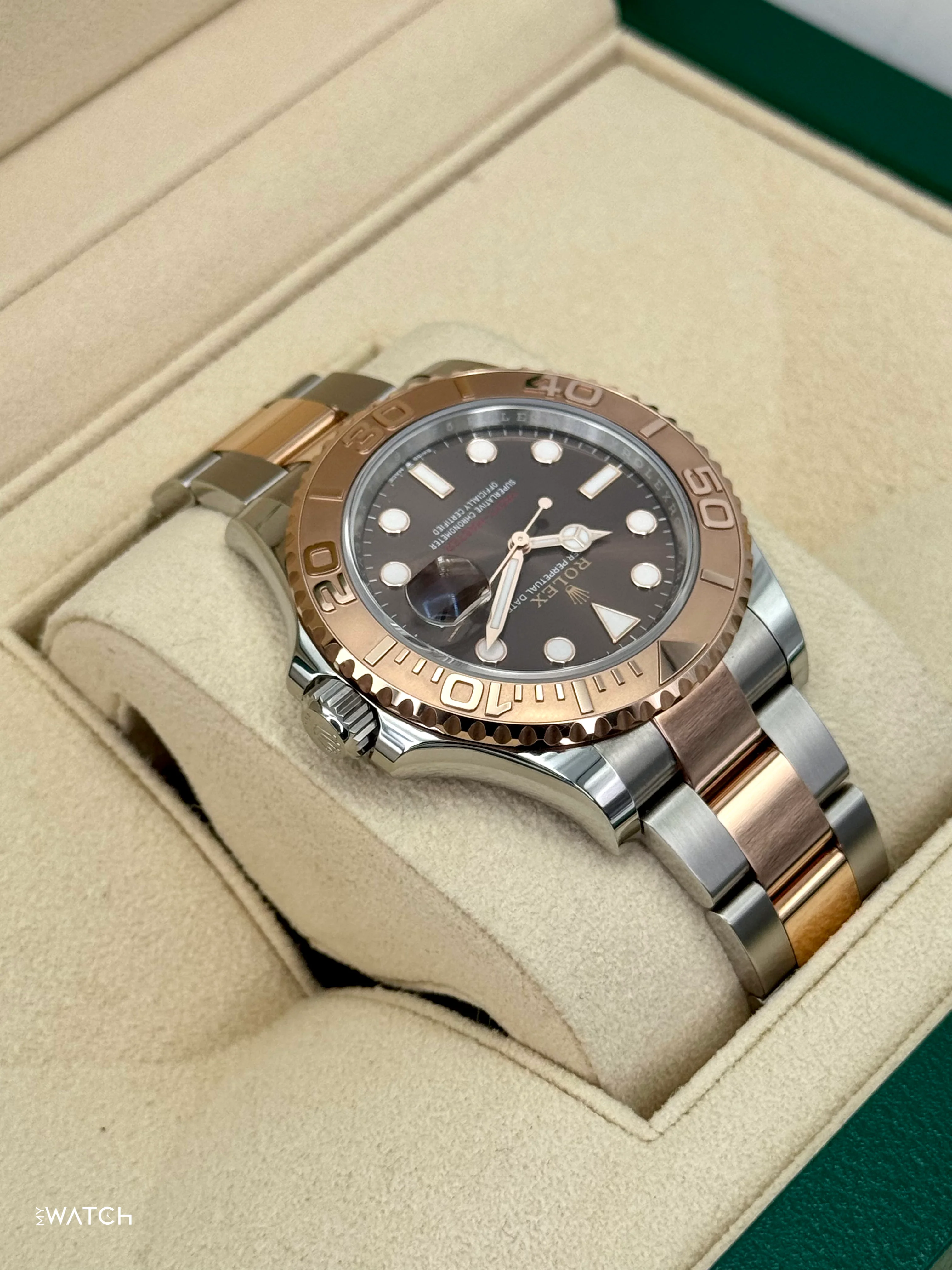 2023 Rolex Yacht-Master 40mm 126621 Two-Tone Chocolate Dial - Image 8