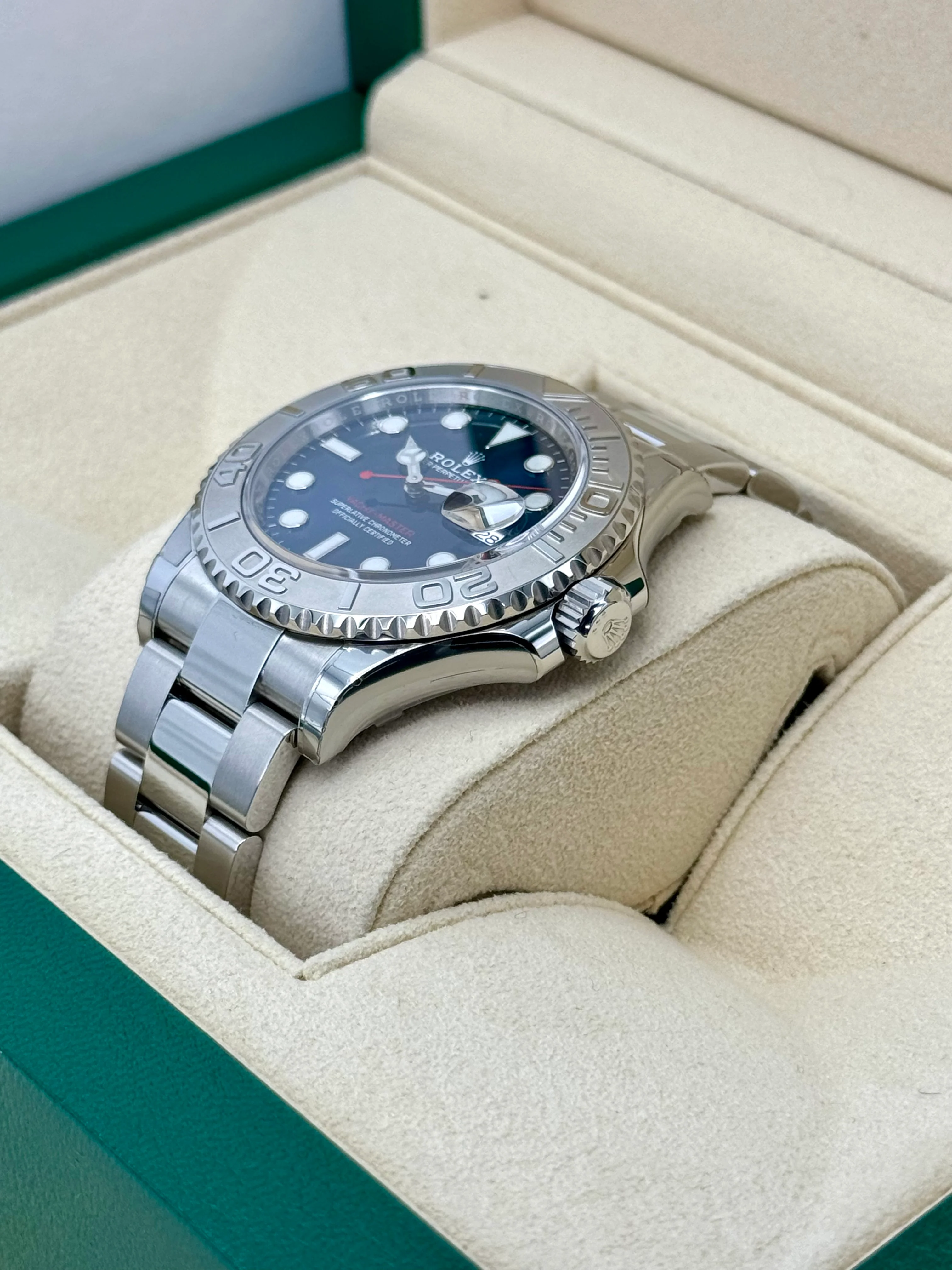 NEW 2023 Rolex Yacht-Master 40mm 126622 Stainless Steel Blue Dial - Image 5