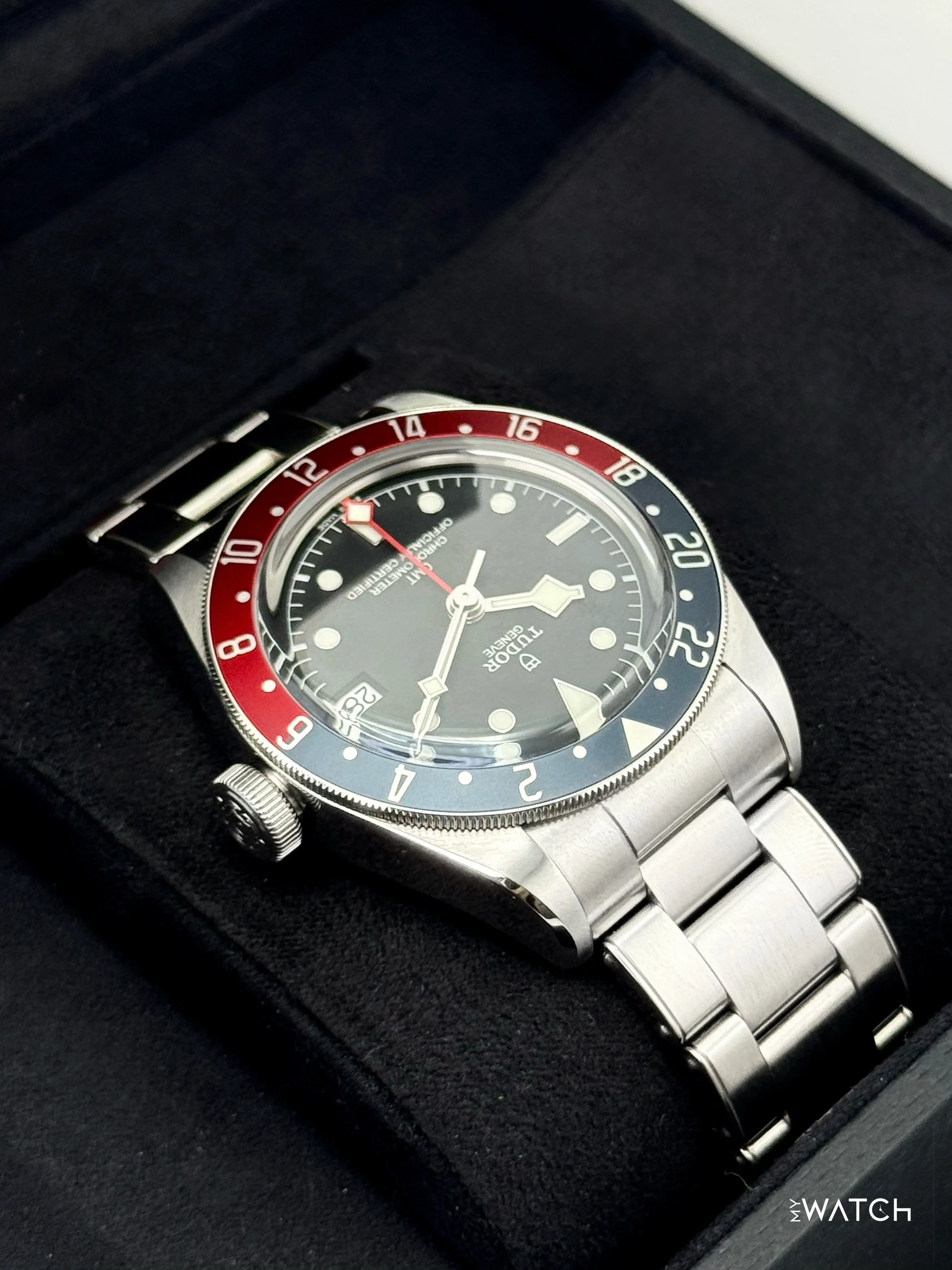 2023 Tudor Black Bay GMT 41mm 79830RB Stainless Steel Black Dial - Image 8