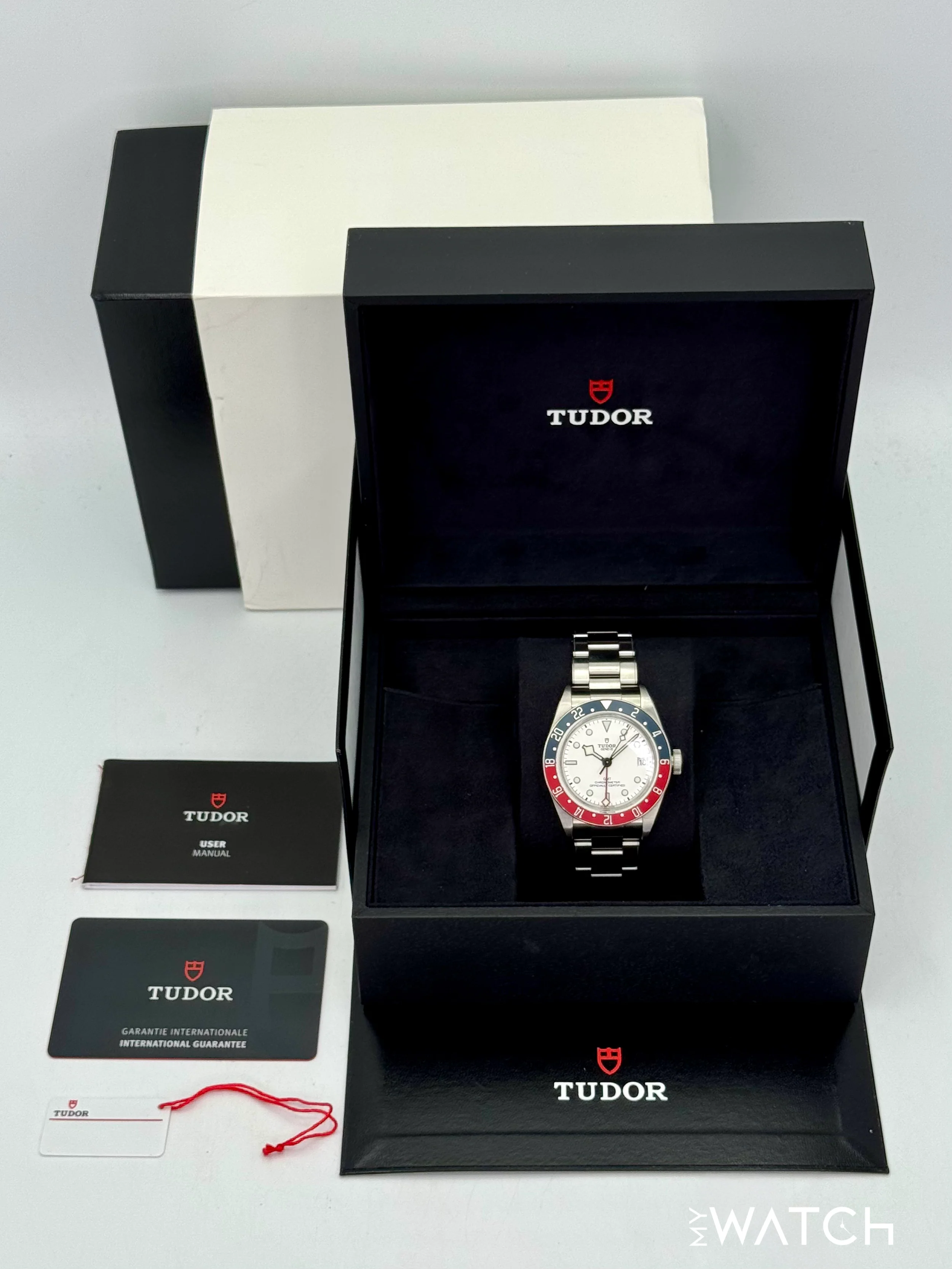 2023 Tudor Black Bay GMT 41mm 79830RB Stainless Steel White Dial - Image 10