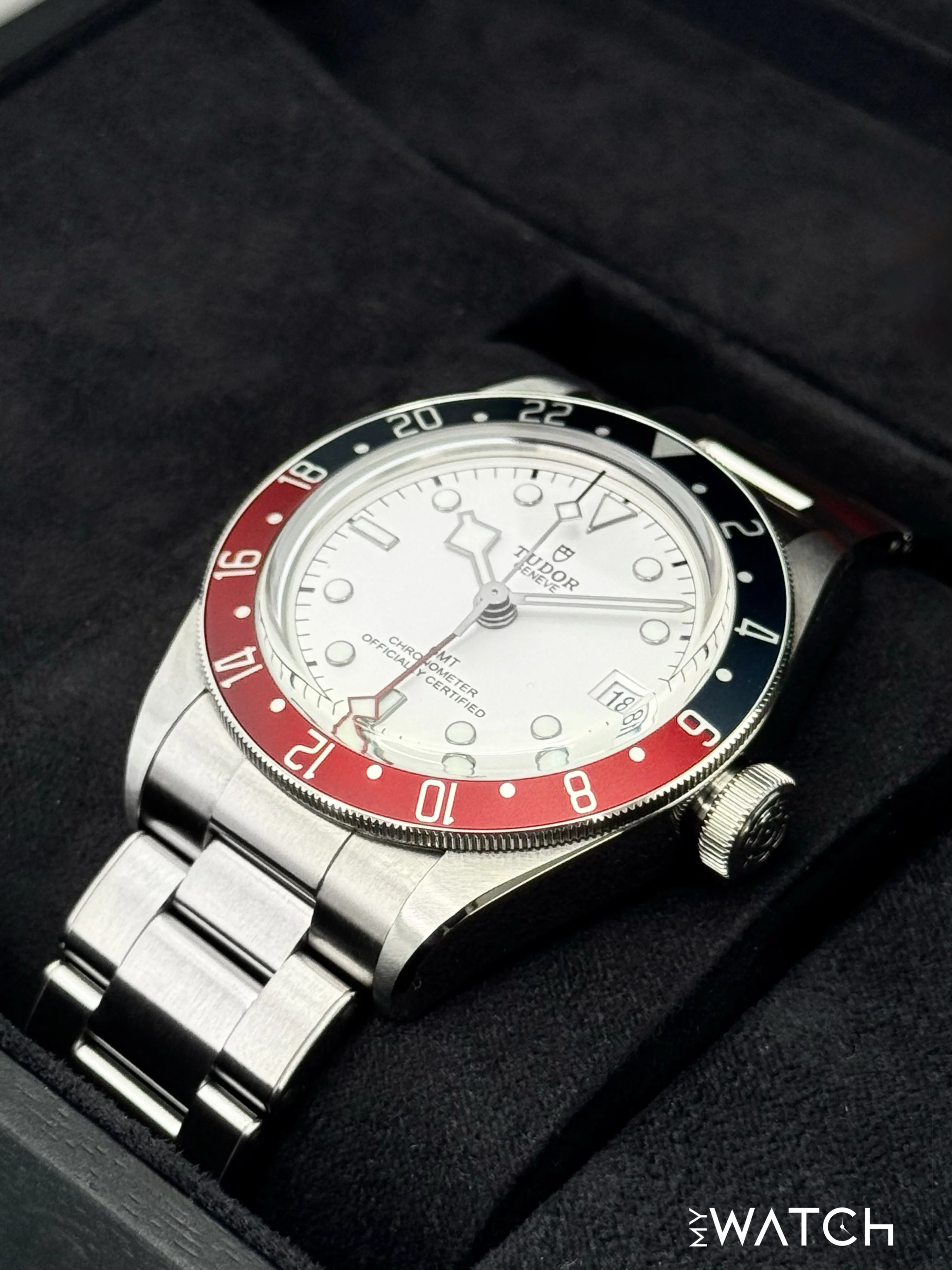 2023 Tudor Black Bay GMT 41mm 79830RB Stainless Steel White Dial - Image 5