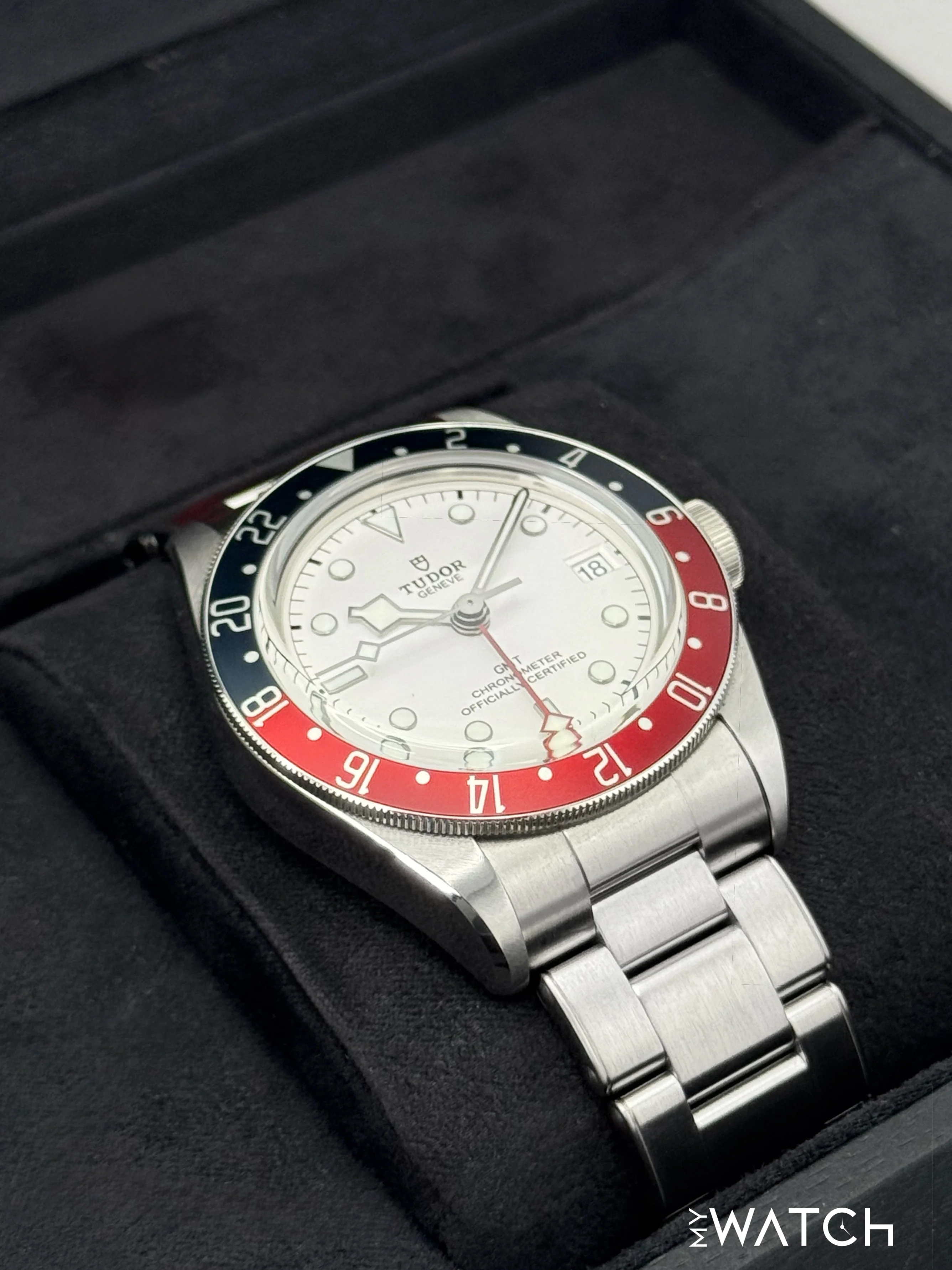 2023 Tudor Black Bay GMT 41mm 79830RB Stainless Steel White Dial - Image 6