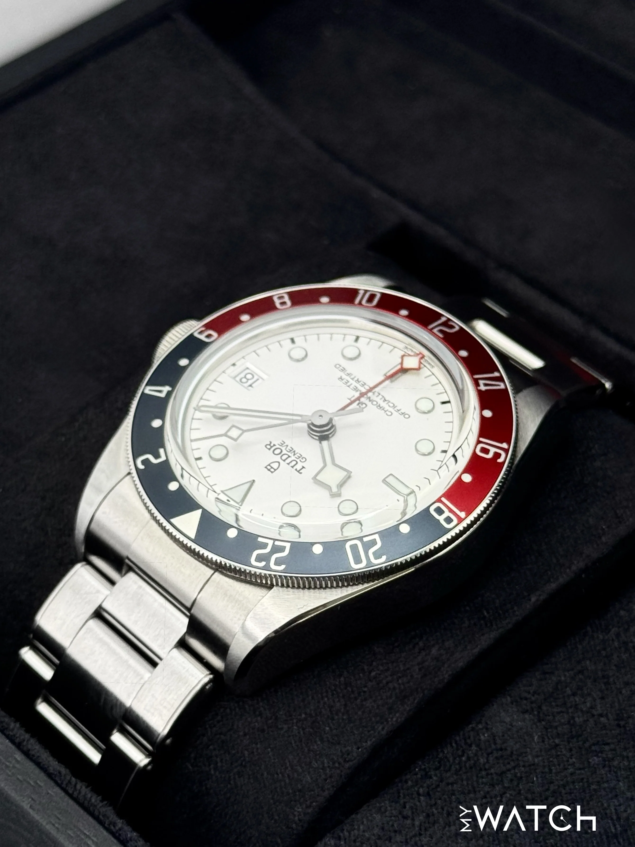 2023 Tudor Black Bay GMT 41mm 79830RB Stainless Steel White Dial - Image 7