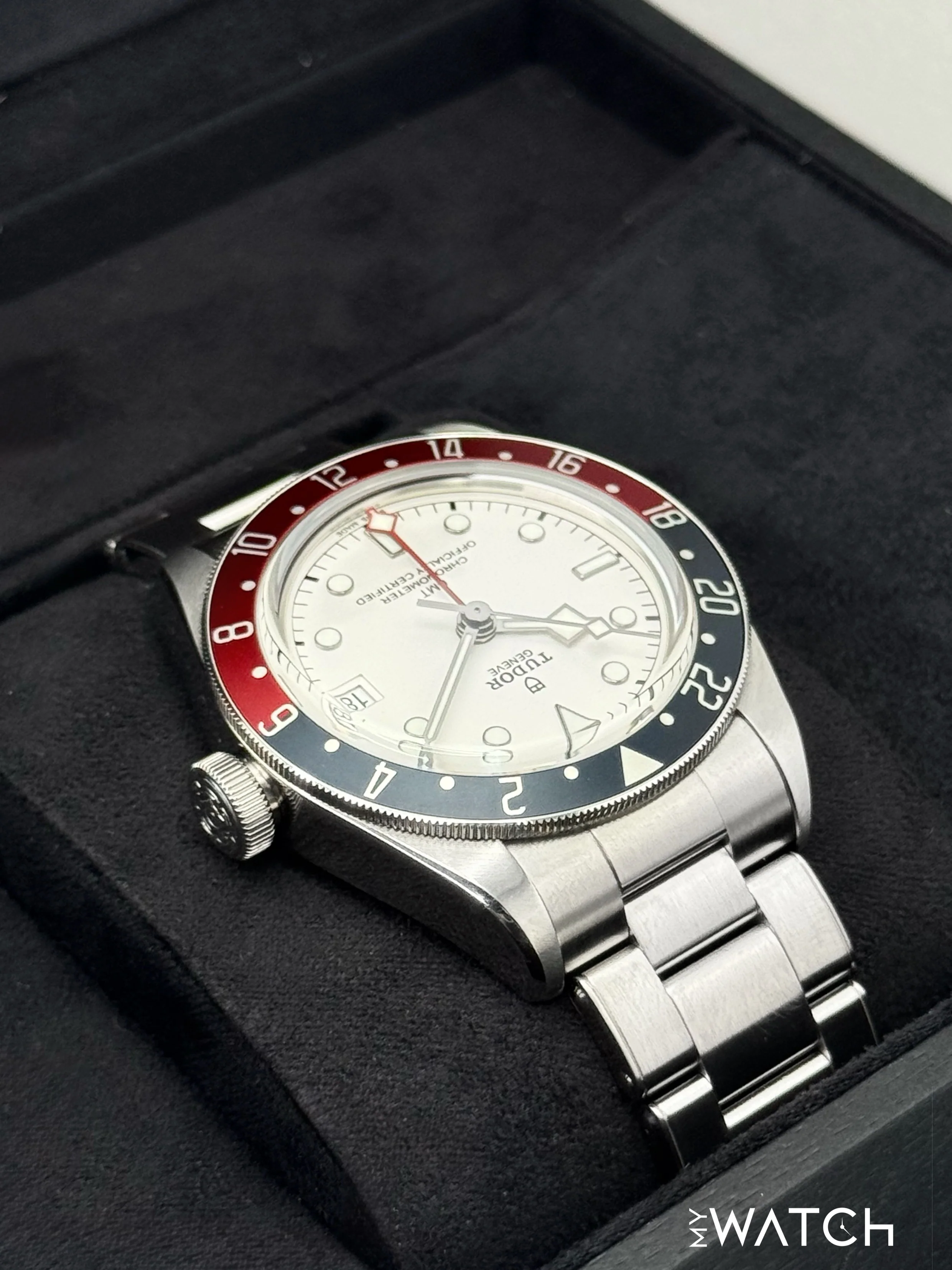 2023 Tudor Black Bay GMT 41mm 79830RB Stainless Steel White Dial - Image 8