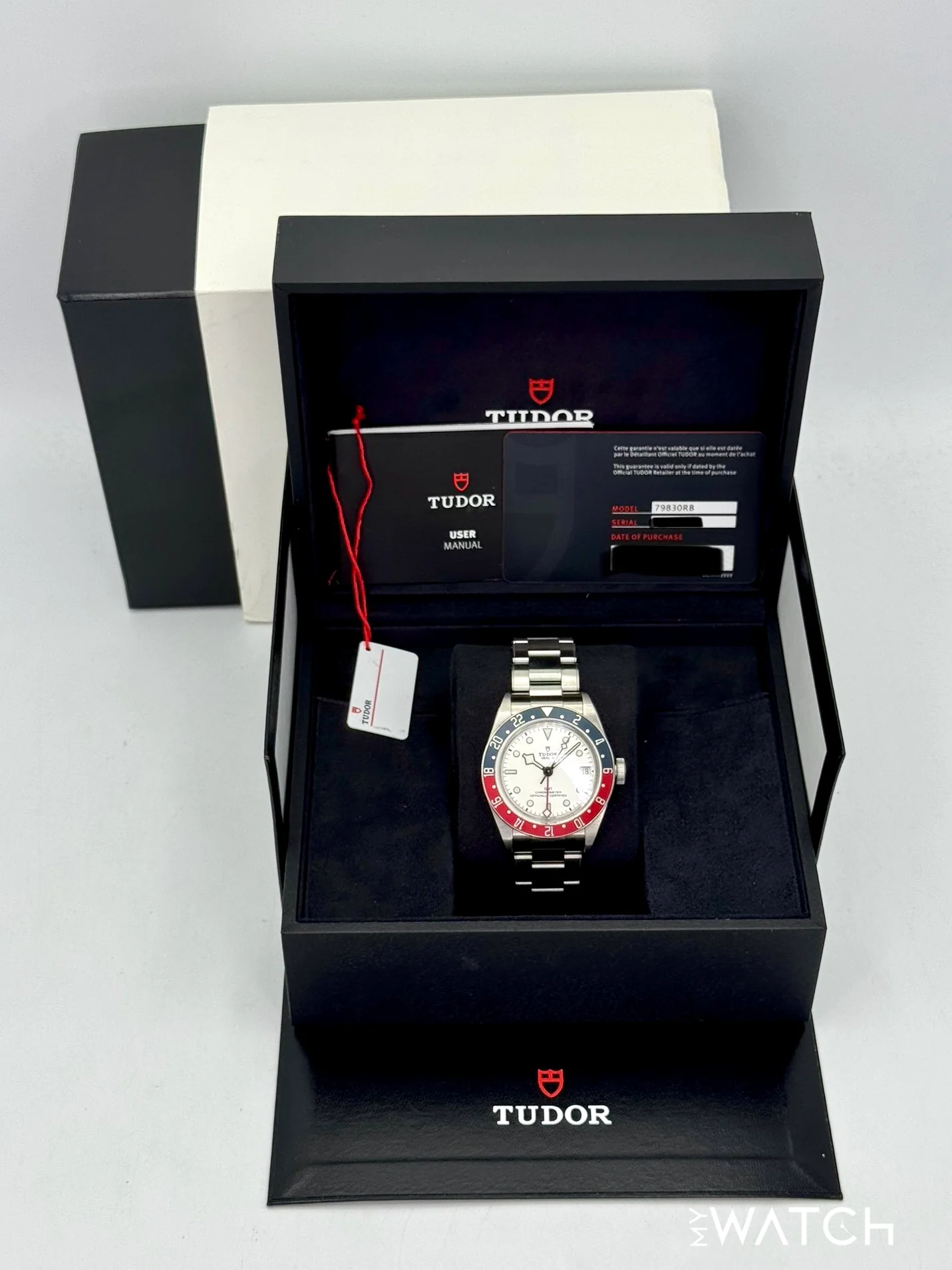 2023 Tudor Black Bay GMT 41mm 79830RB Stainless Steel White Dial - Image 9